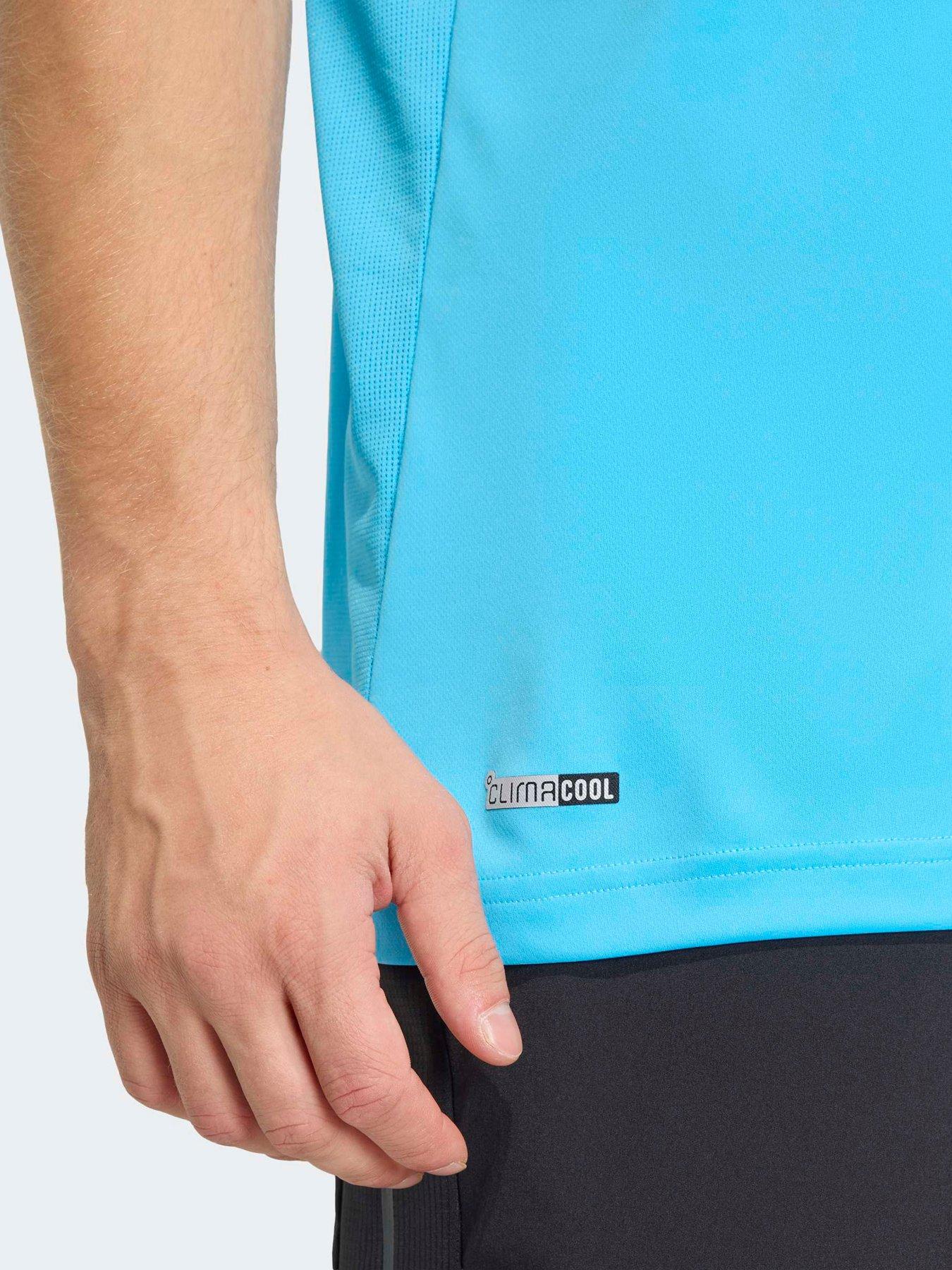 Image 5 of 6 of adidas Mens Training Tech T-Shirt - Blue