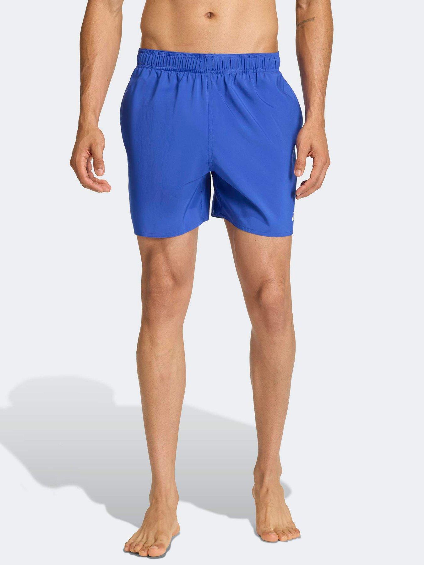 adidas Mens Swim Essentials 5 Inch Short - Navy