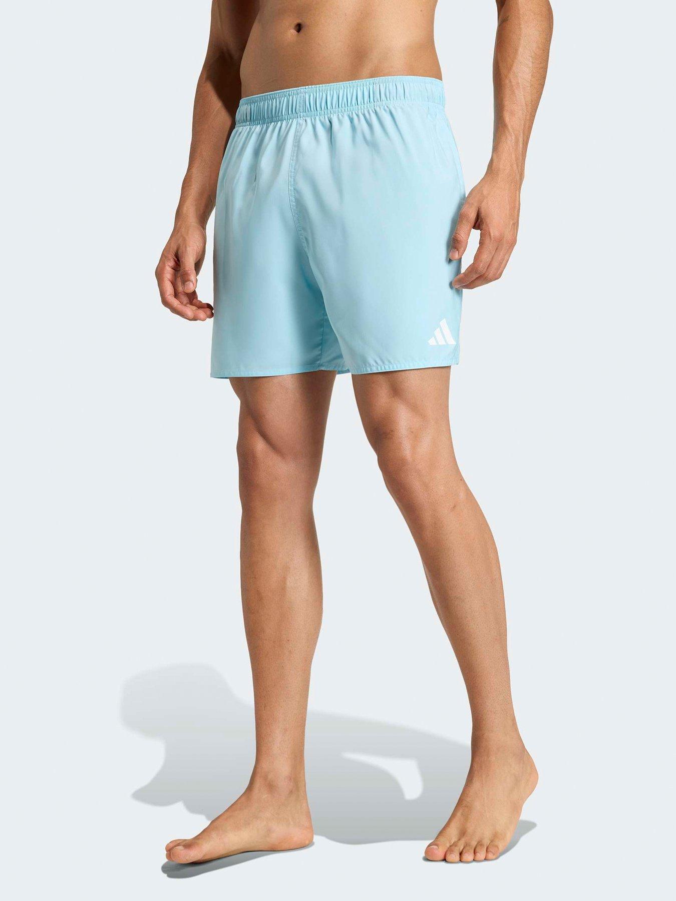 Image 1 of 5 of adidas Mens Swim Essentials 5 Inch Short - Blue