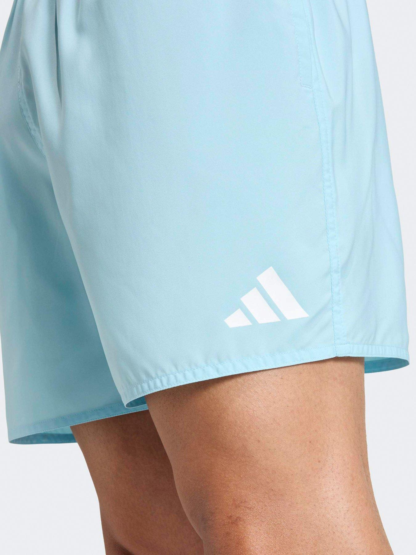 Image 4 of 5 of adidas Mens Swim Essentials 5 Inch Short - Blue