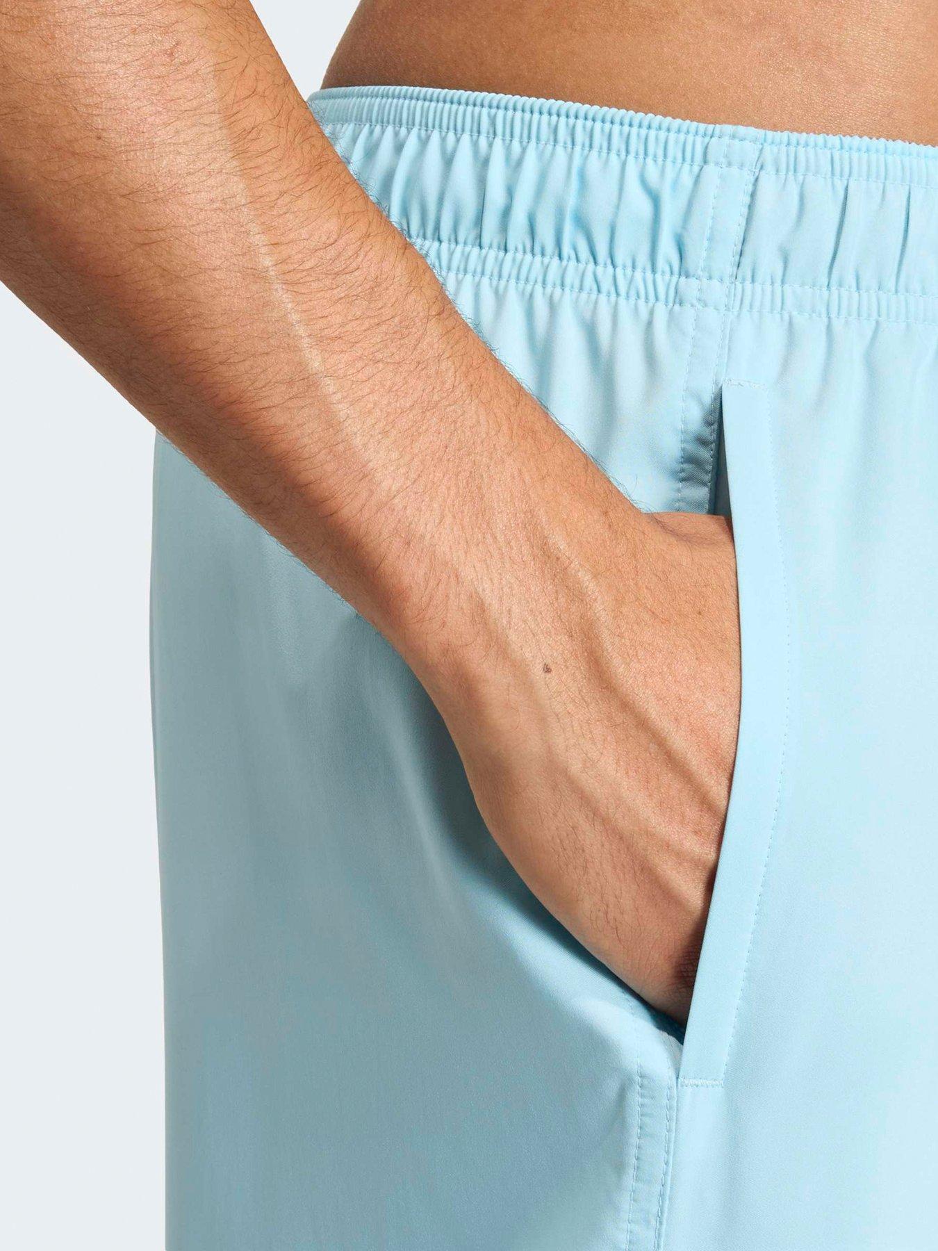Image 5 of 5 of adidas Mens Swim Essentials 5 Inch Short - Blue