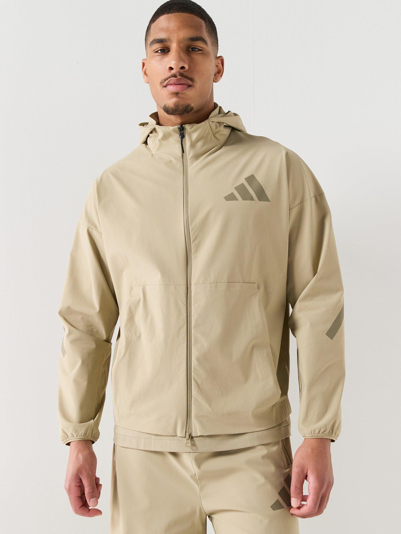 Image 1 of 6 of adidas Sportswear Men's ZNE Woven Track Top - Wonder Cargo