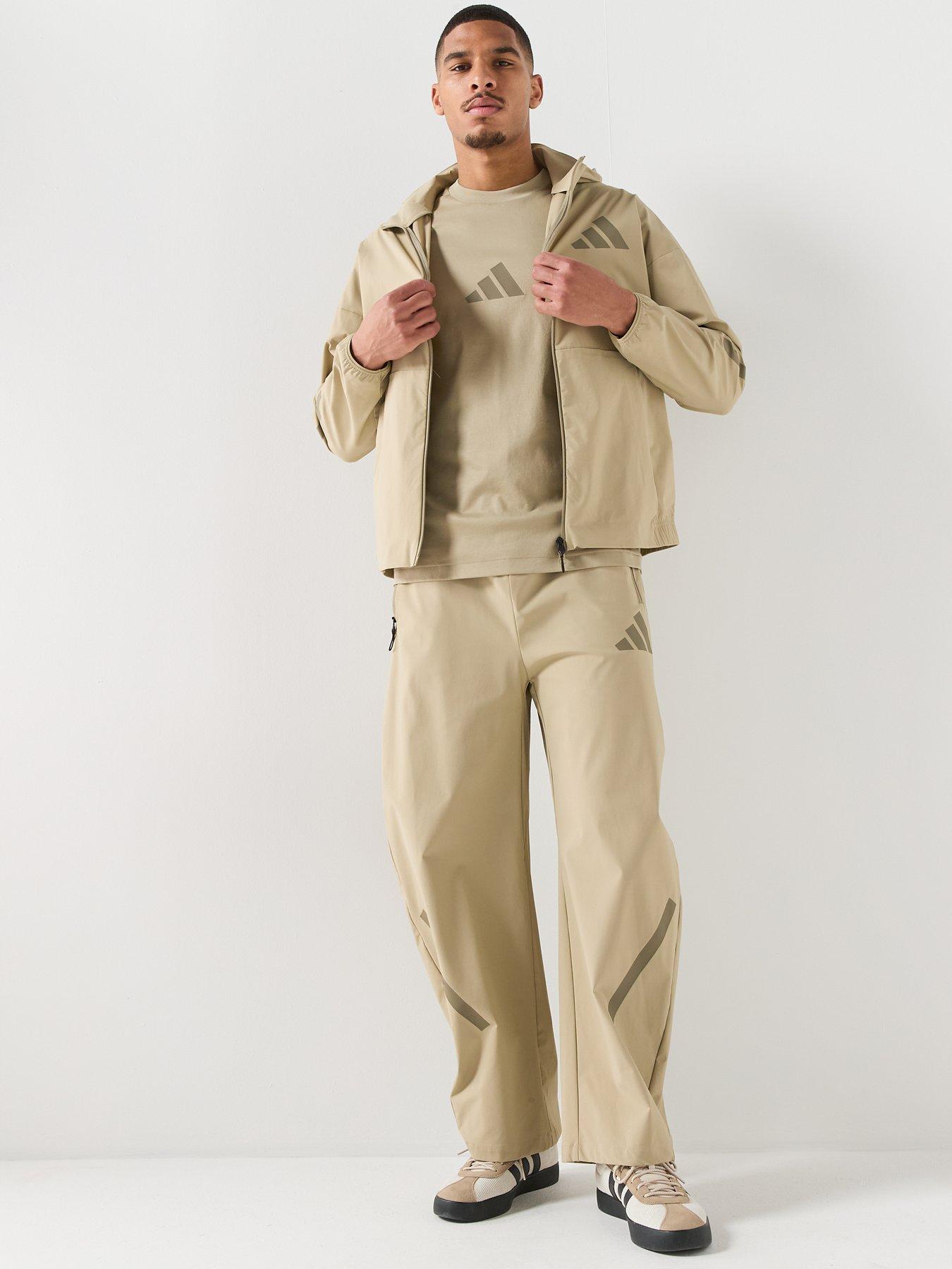 Image 3 of 6 of adidas Sportswear Men's ZNE Woven Track Top - Wonder Cargo