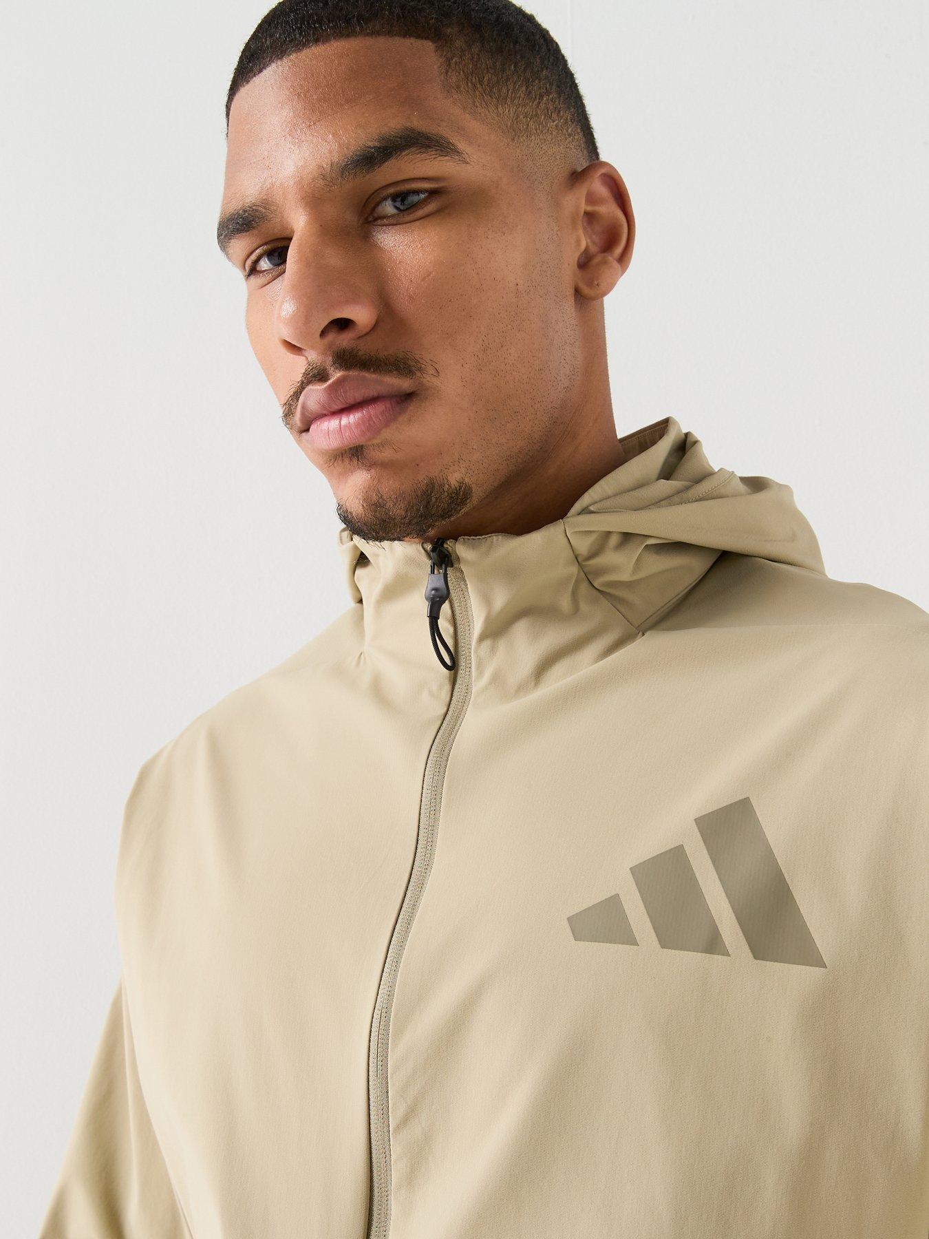 Image 4 of 6 of adidas Sportswear Men's ZNE Woven Track Top - Wonder Cargo