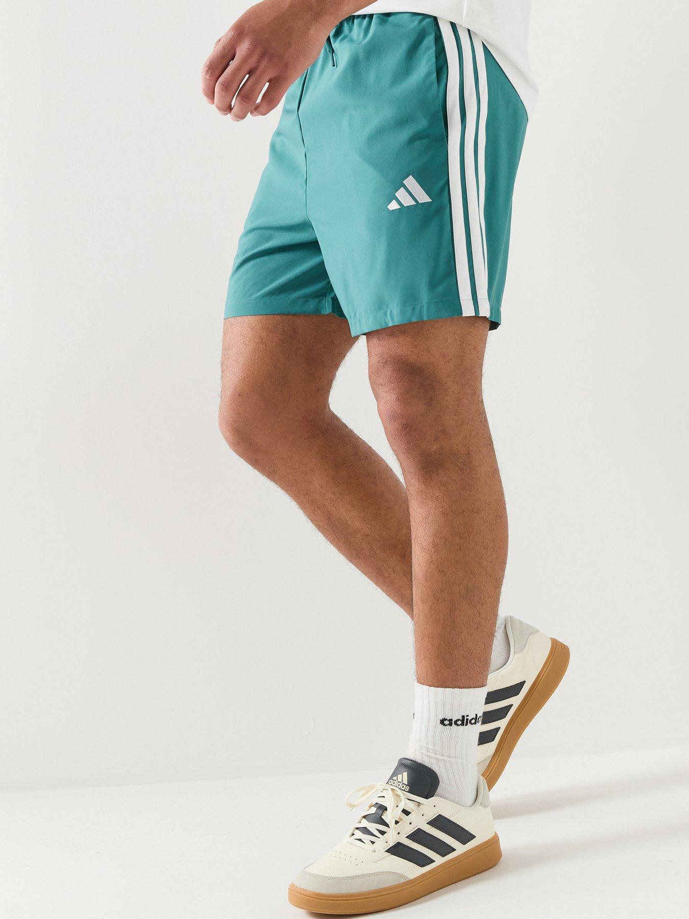 Image 1 of 4 of adidas Sportswear Men's Essentials Three Stripes Chelsea Shorts - Green