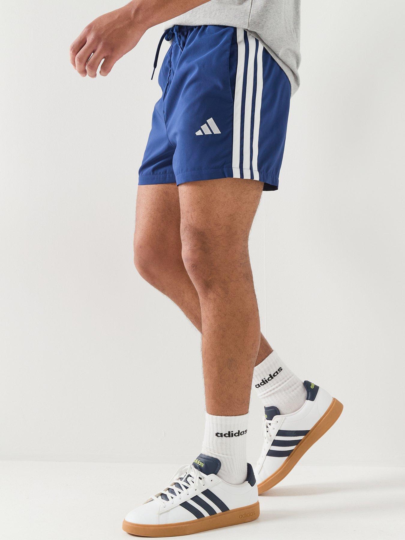 adidas Sportswear Men's Essentials Three Stripes Chelsea Shorts 5in - Blue