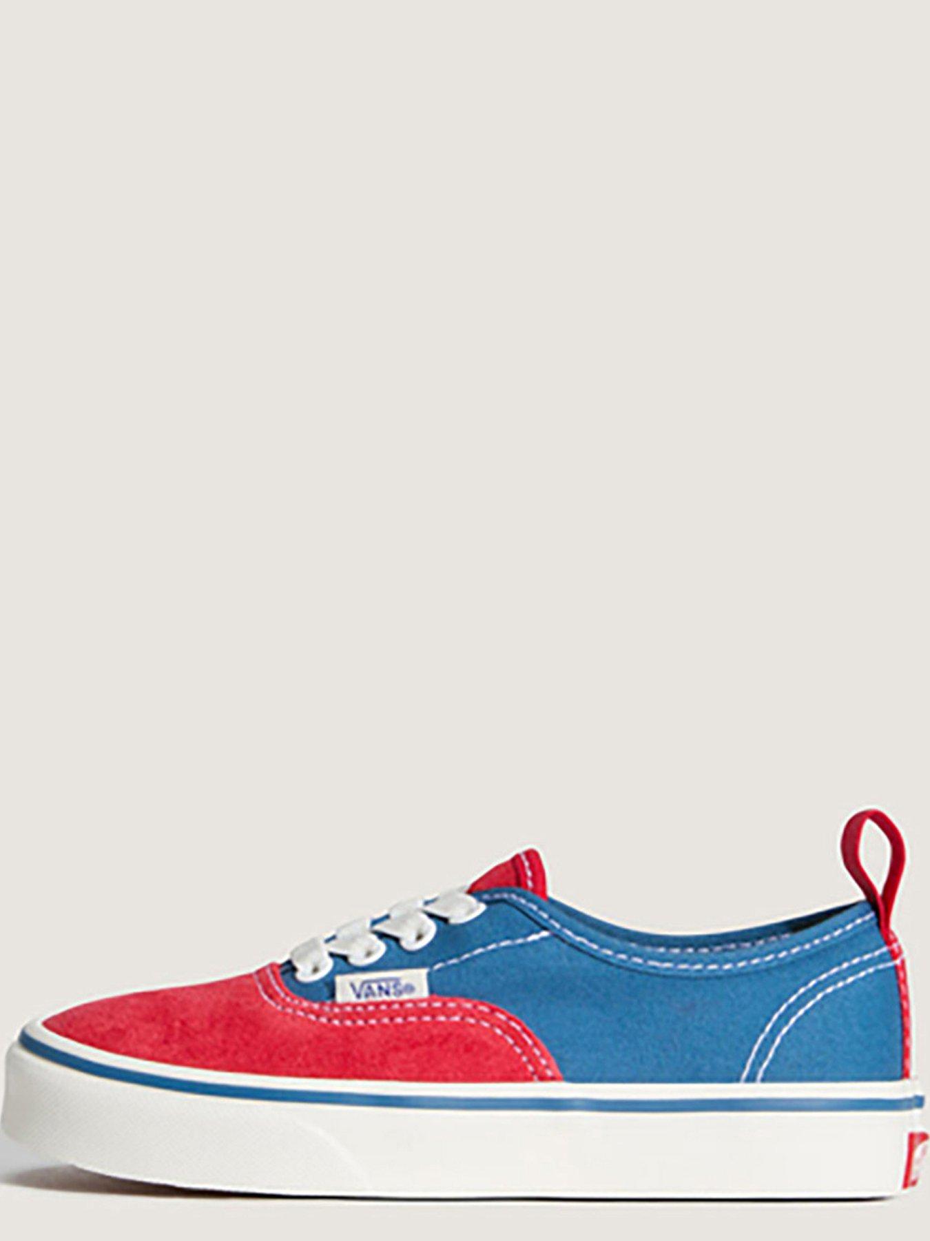 vans-kids-unisex-authentic-elastic-lace-trainer-reddetail