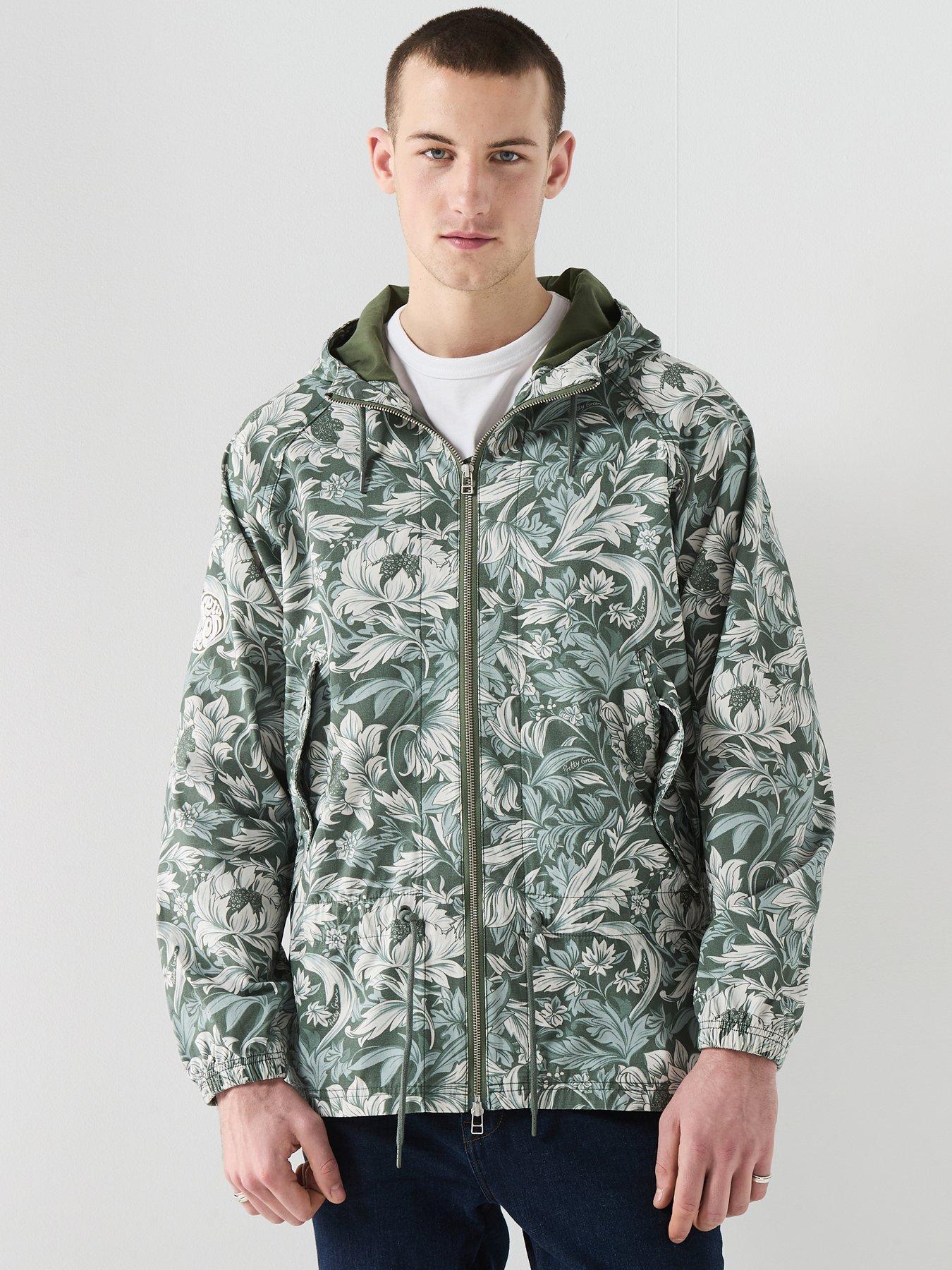 Pretty Green Pretty Green Bostall Printed Jacket - Green