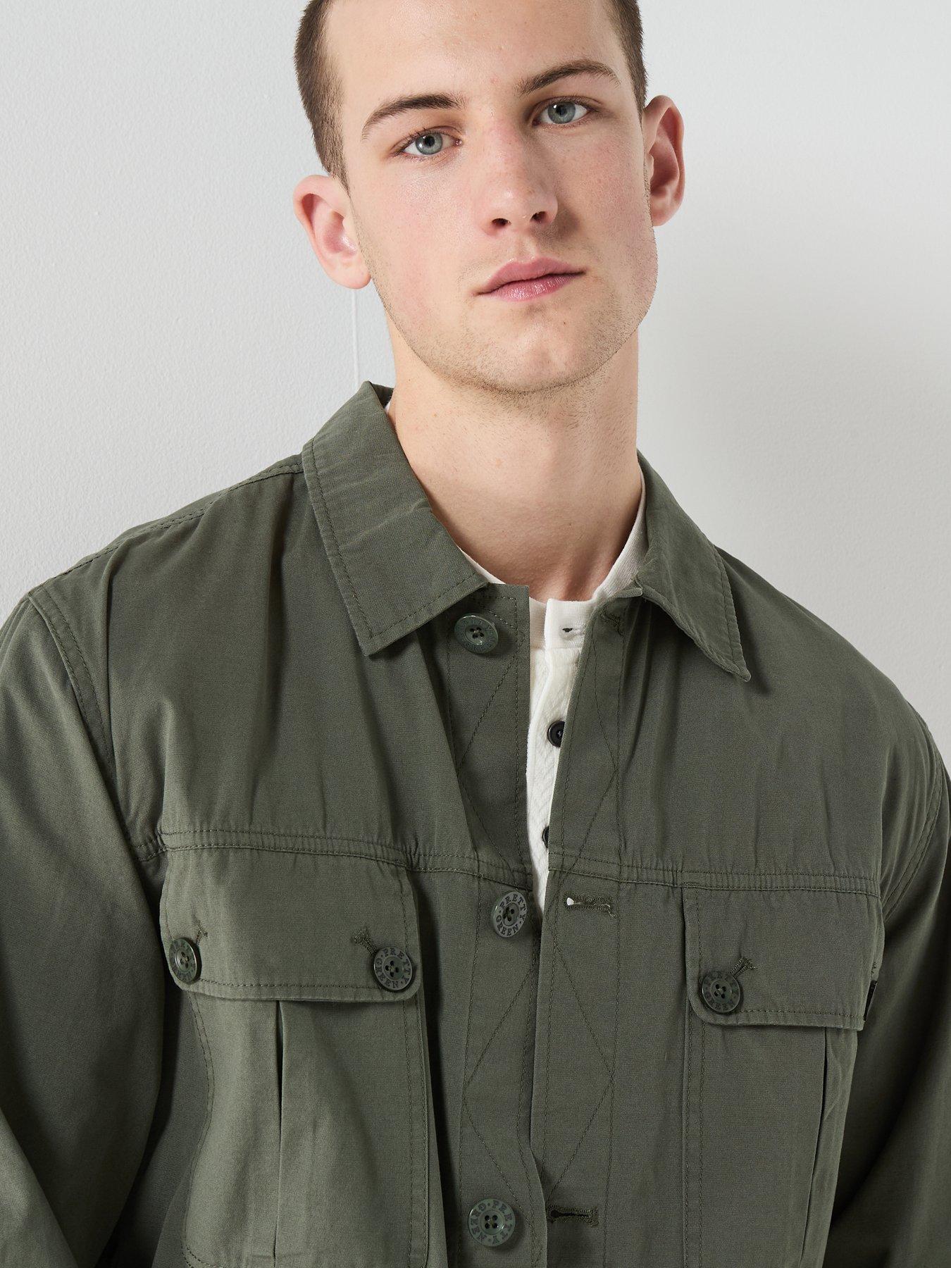 pretty-green-pretty-green-bostall-overshirt-dark-greenoutfit