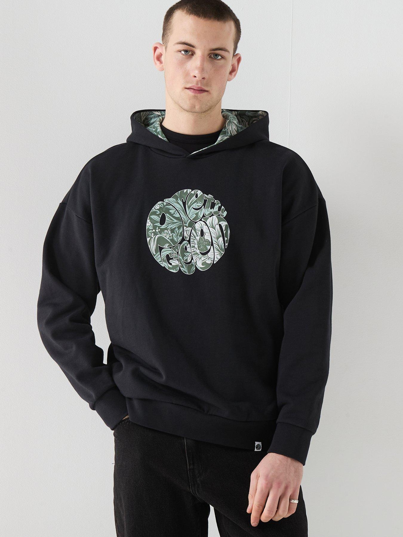 Pretty Green Pretty Green Bostal Hoodie - Black