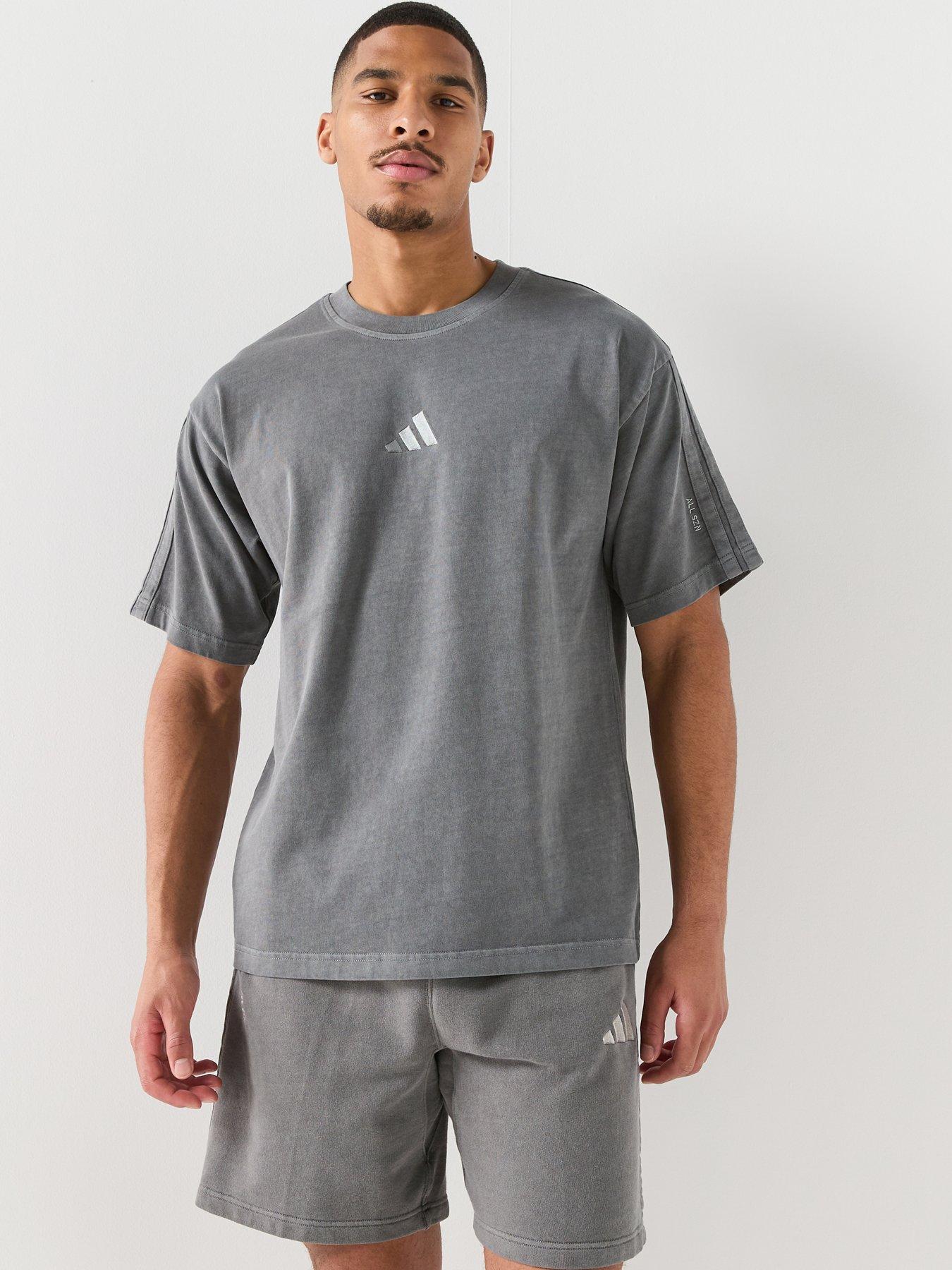 adidas Sportswear Men's All Szn Washed T-Shirt - Grey