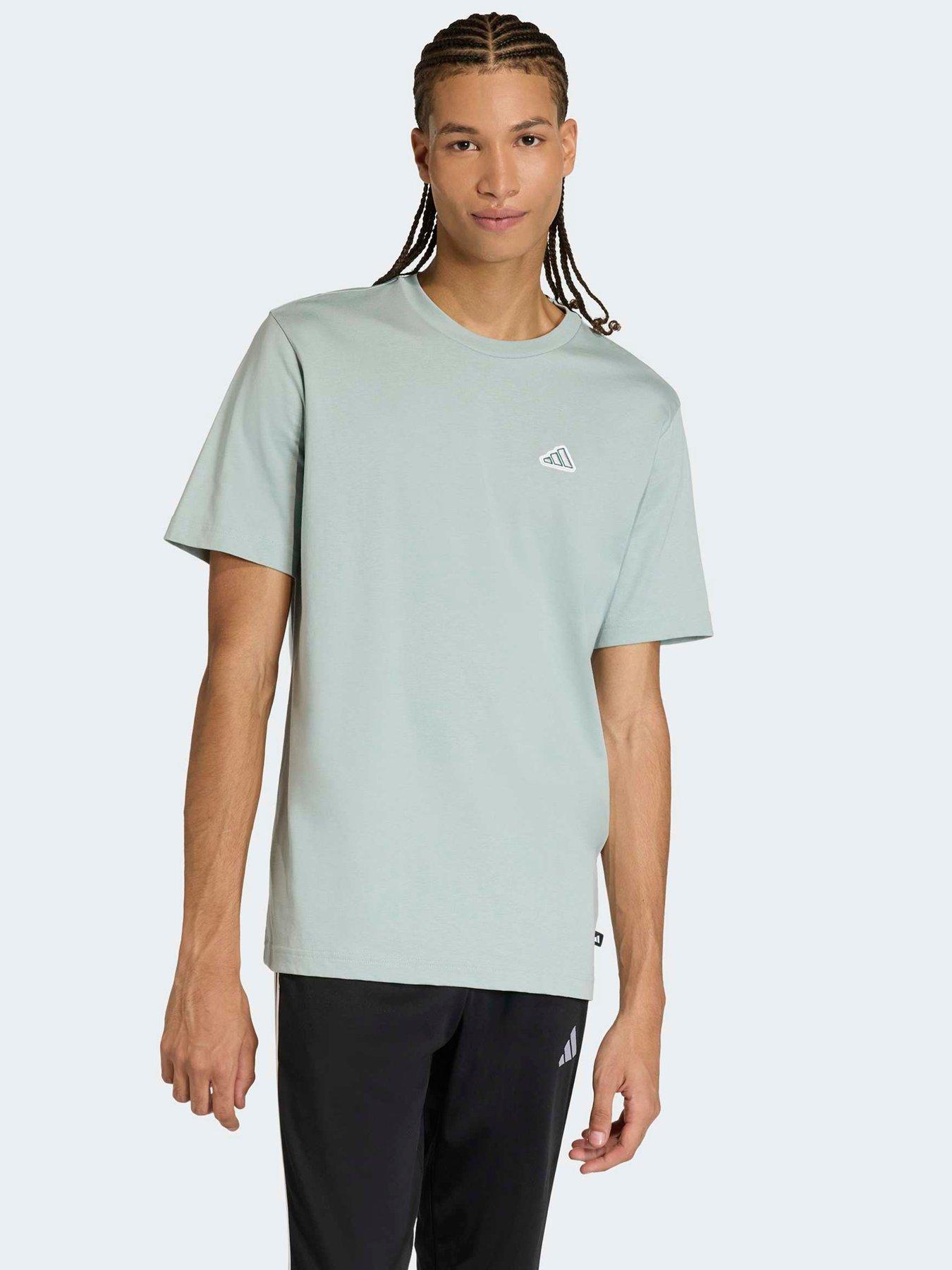 adidas Sportswear Mens Icon T-Shirt - Green