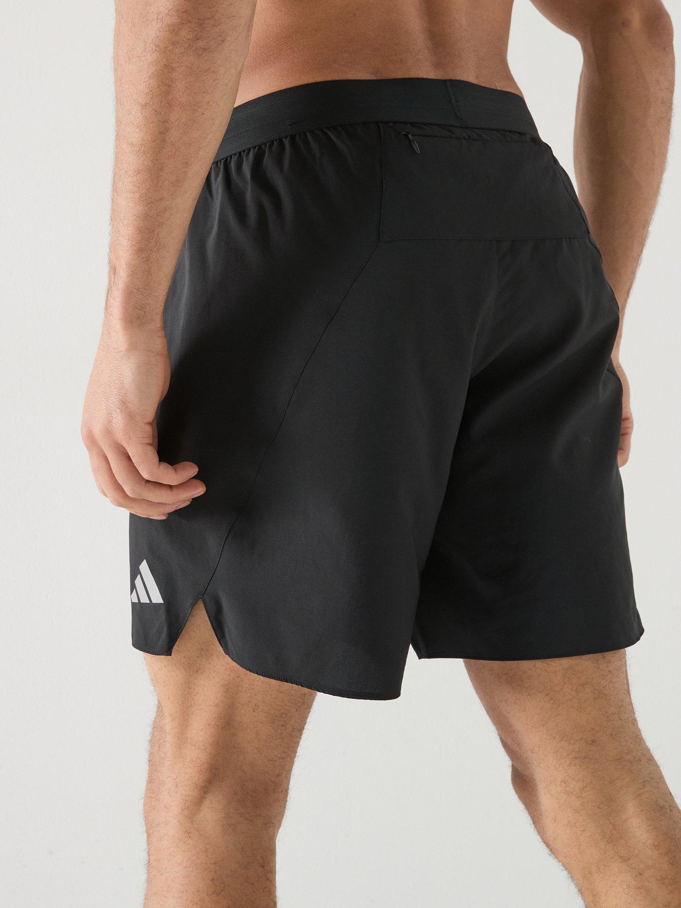 Image 6 of 7 of adidas Mens Running Adi365 Essentials 7 Inch Shorts - Black