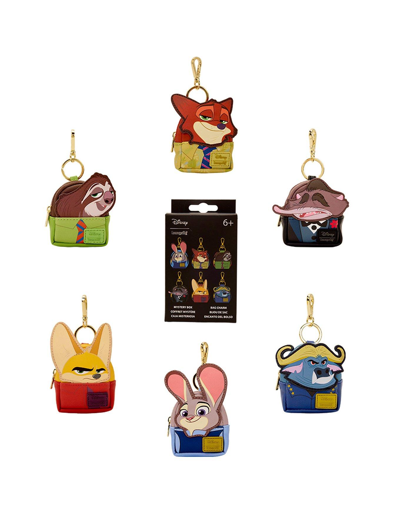 Image 1 of 7 of Loungefly Disney Zootopia Mystery Mini Backpack Bag Charms