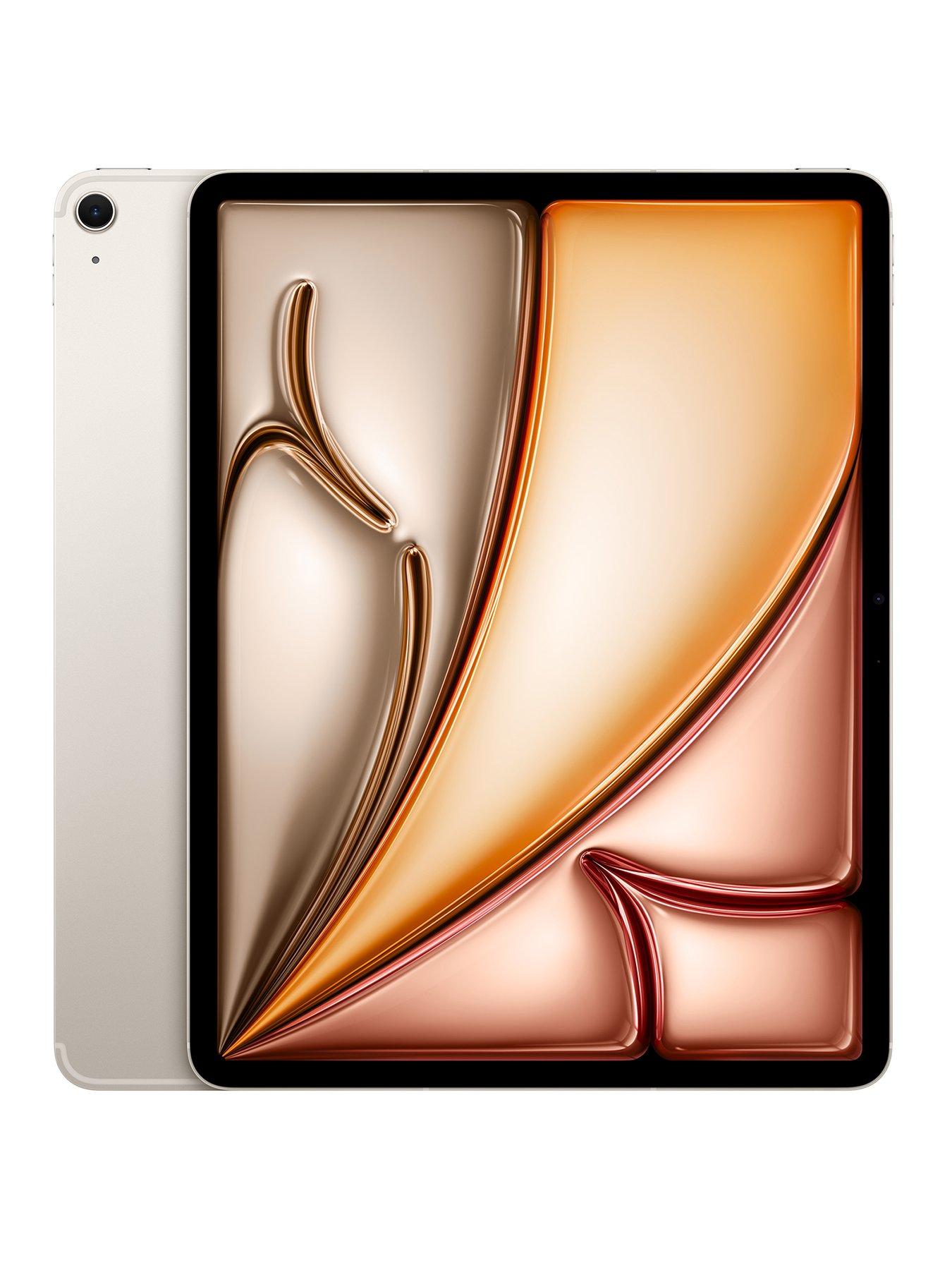 Apple iPad Air (M4, 2026) 13-inch, Wi-Fi  &  Cellular, 256GB - Starlight
