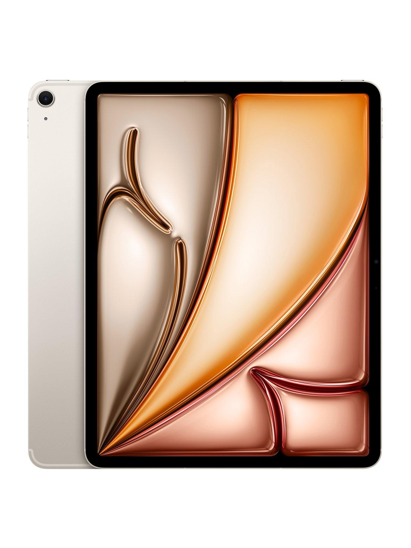 Apple iPad Air (M4, 2026) 13-inch, Wi-Fi  &  Cellular, 1TB - Starlight