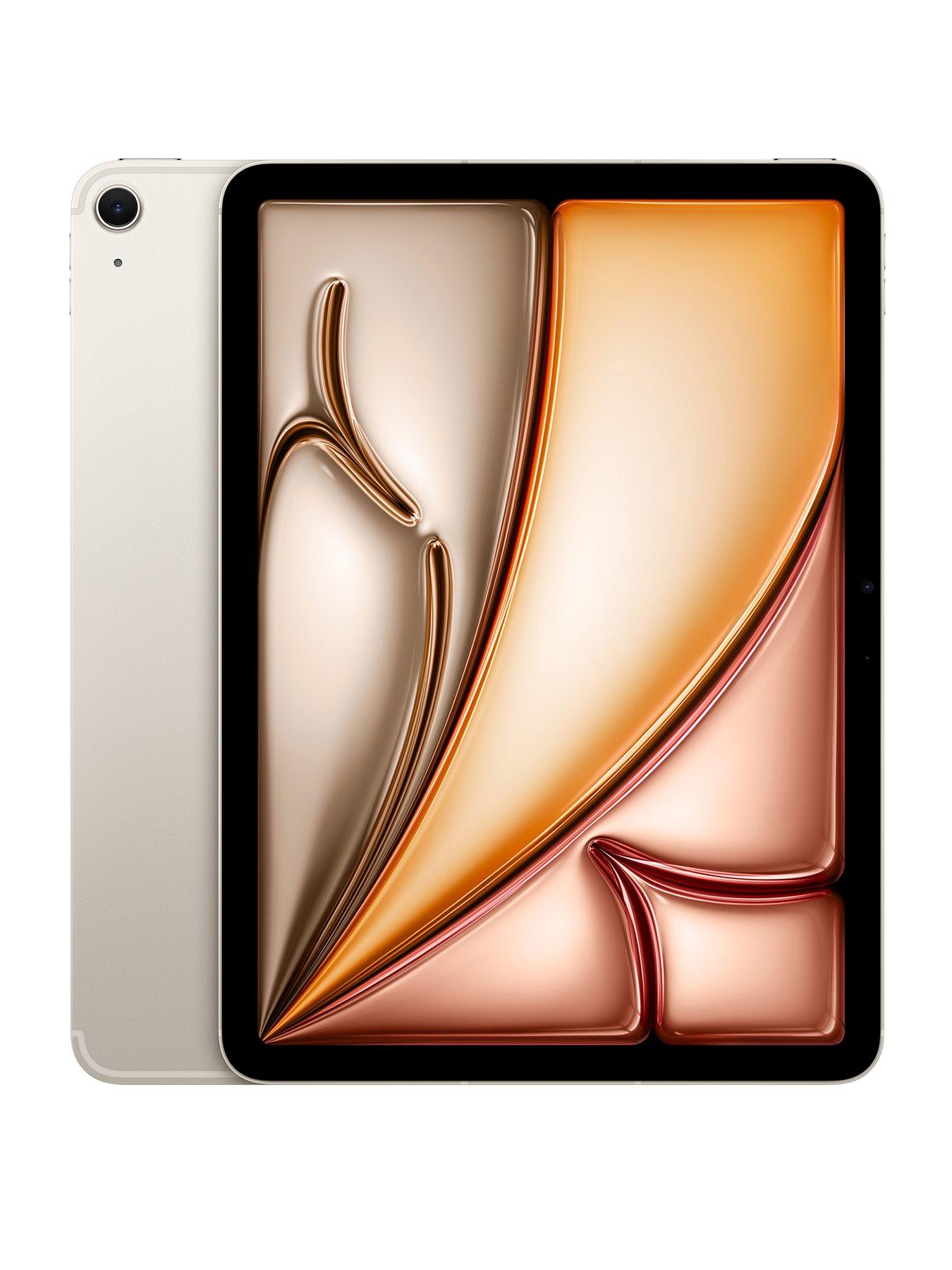 Apple iPad Air (M4, 2026) 11-inch, Wi-Fi  &  Cellular, 1TB - Starlight