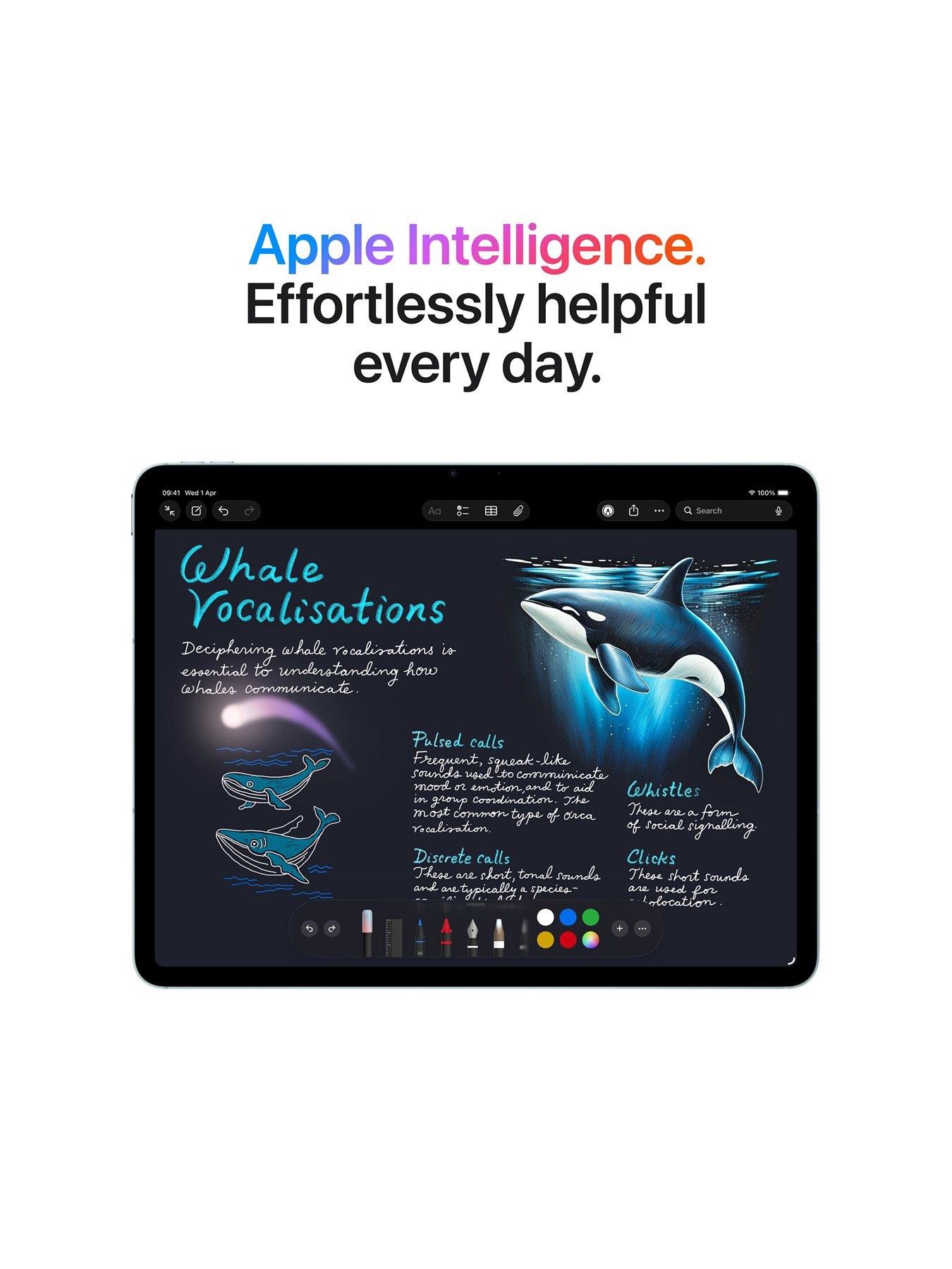 Image 5 of 8 of Apple iPad Air (M4, 2026) 13-inch, Wi-Fi &amp; Cellular, 128GB - Space Grey