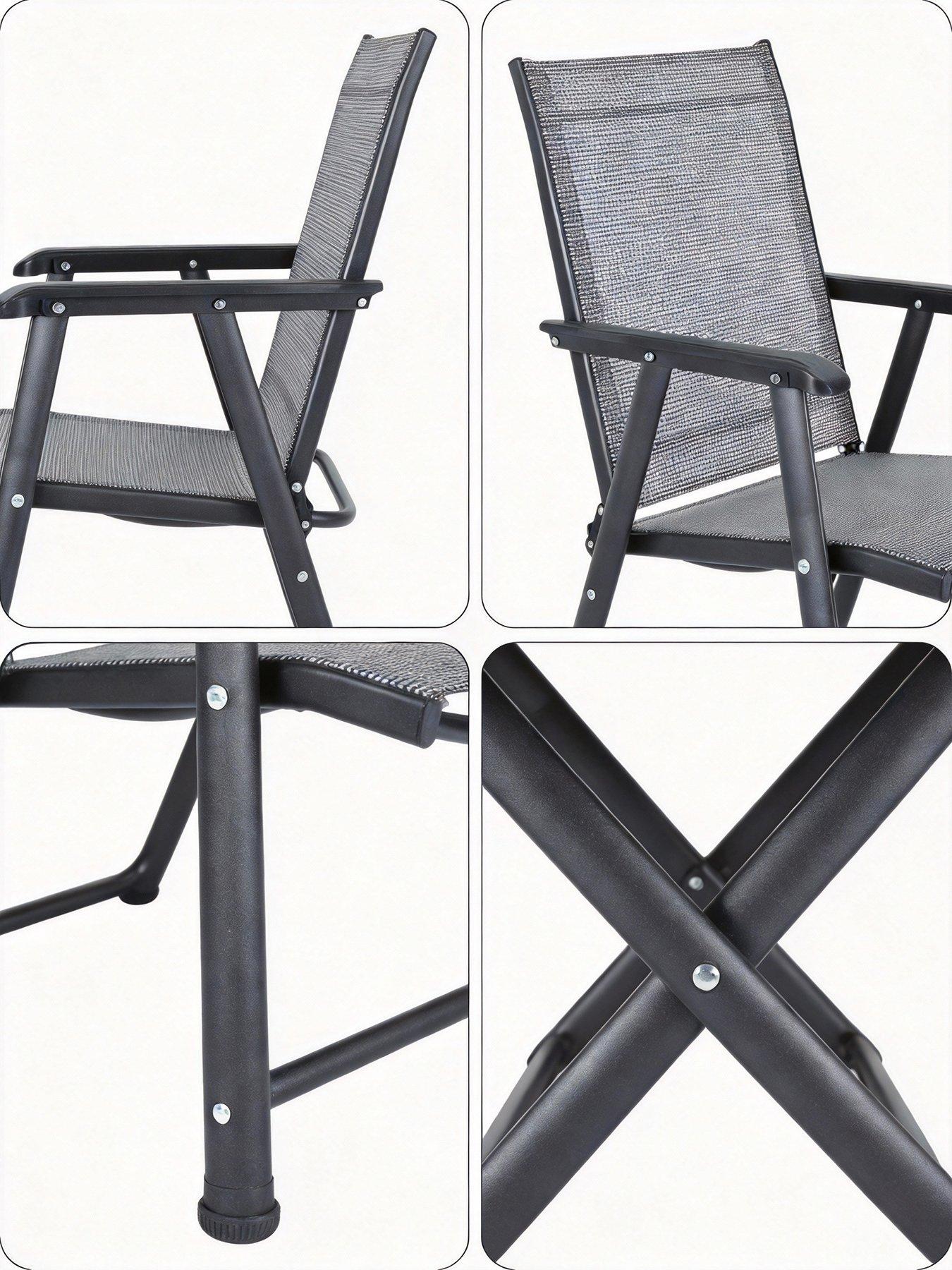 living-and-home-round-patio-dining-table-with-2-piece-foldable-chairsdetail