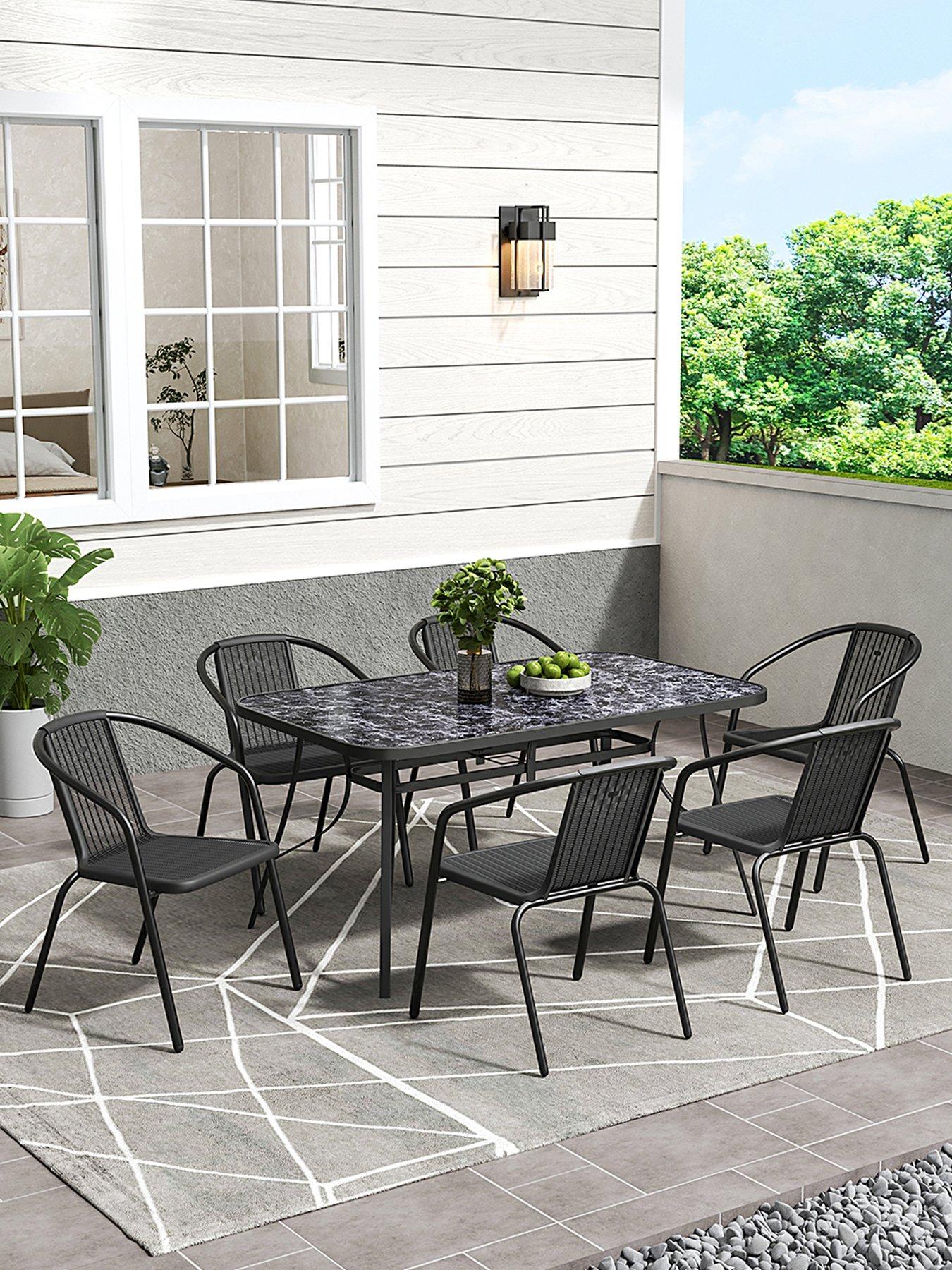 living-and-home-garden-marble-pattern-table-with-6-rattan-stackable-chairsoutfit