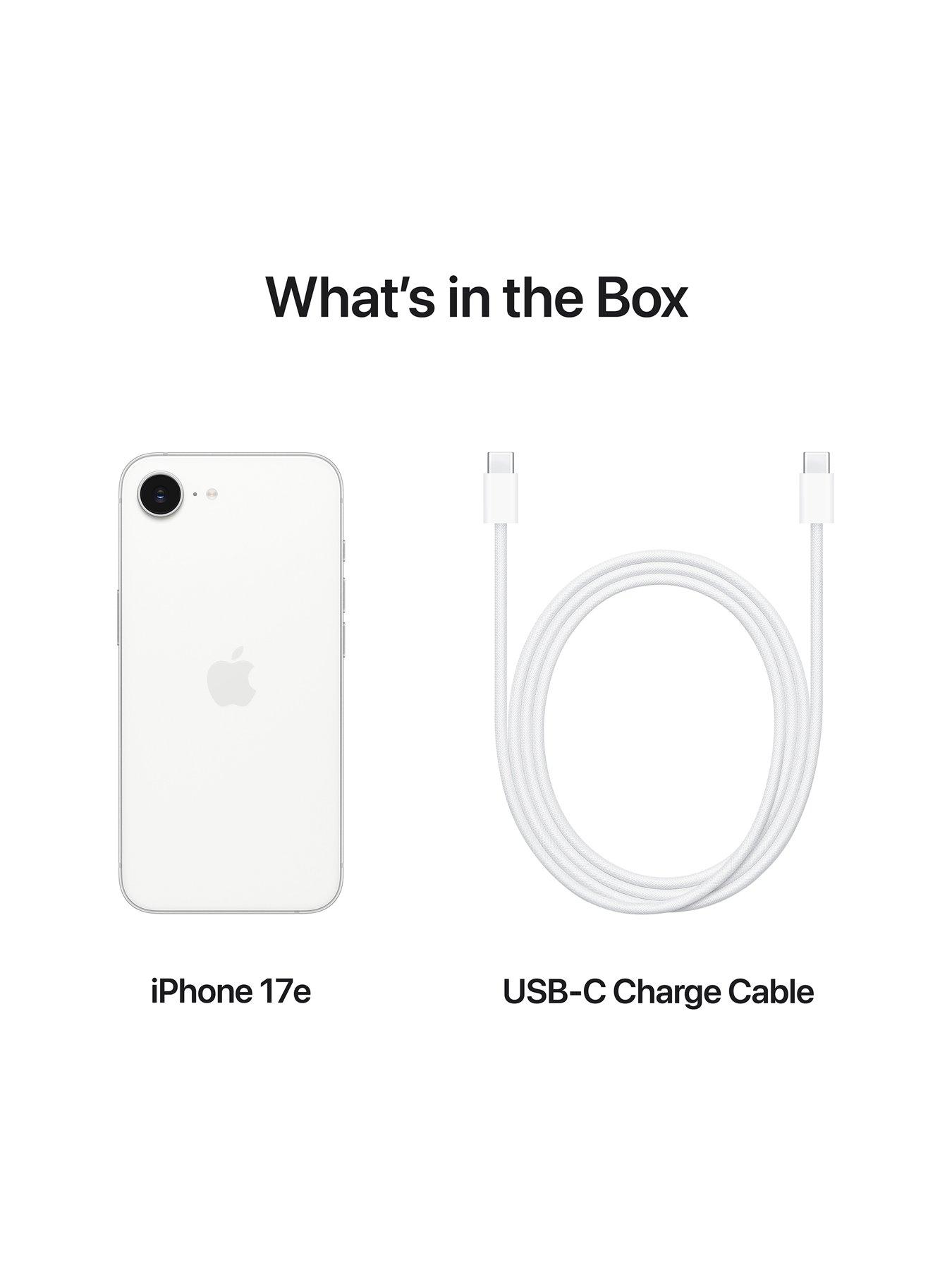Image 6 of 8 of Apple iPhone 17e, 256GB - White