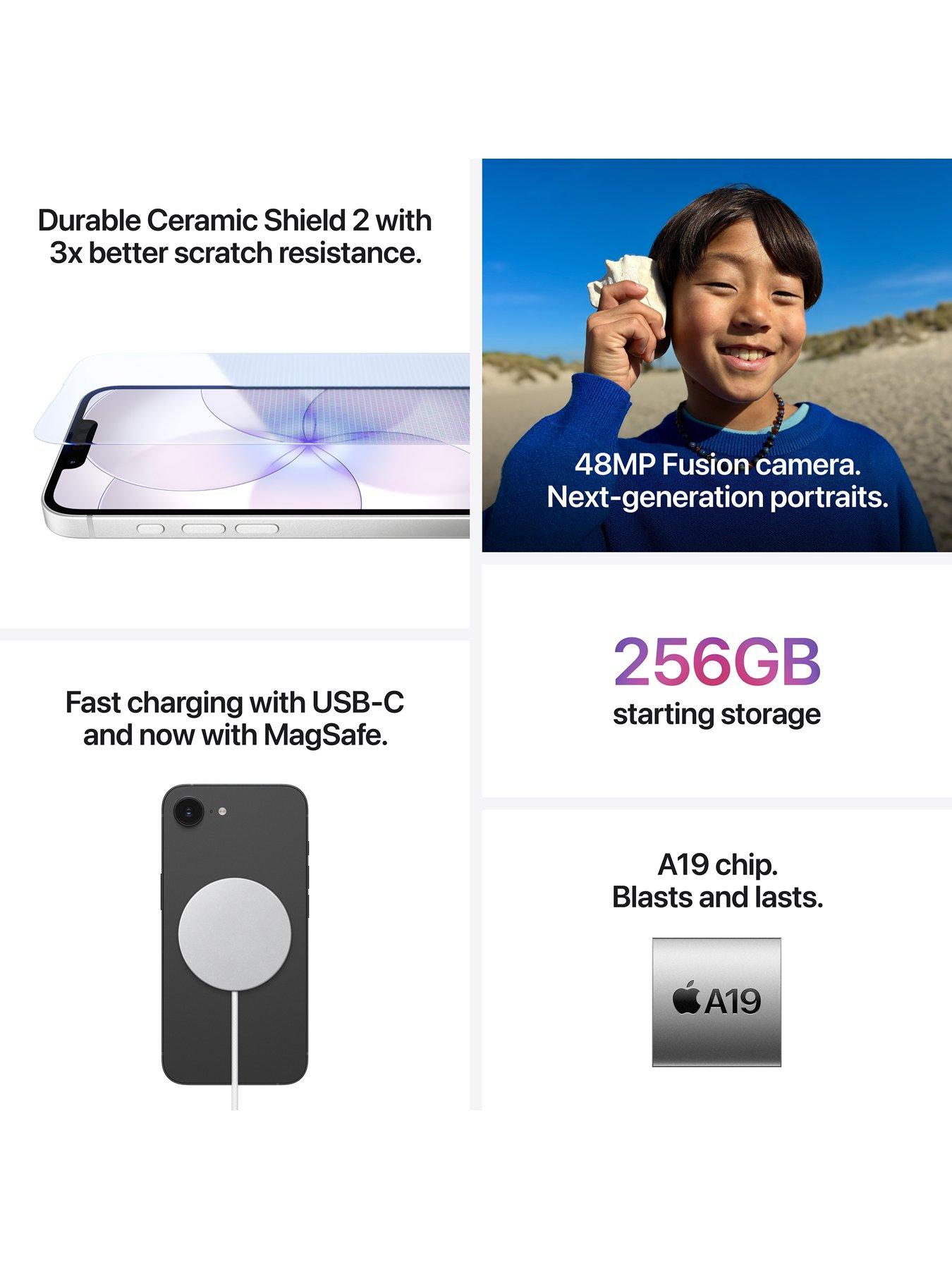Image 4 of 8 of Apple iPhone 17e, 512GB - Black