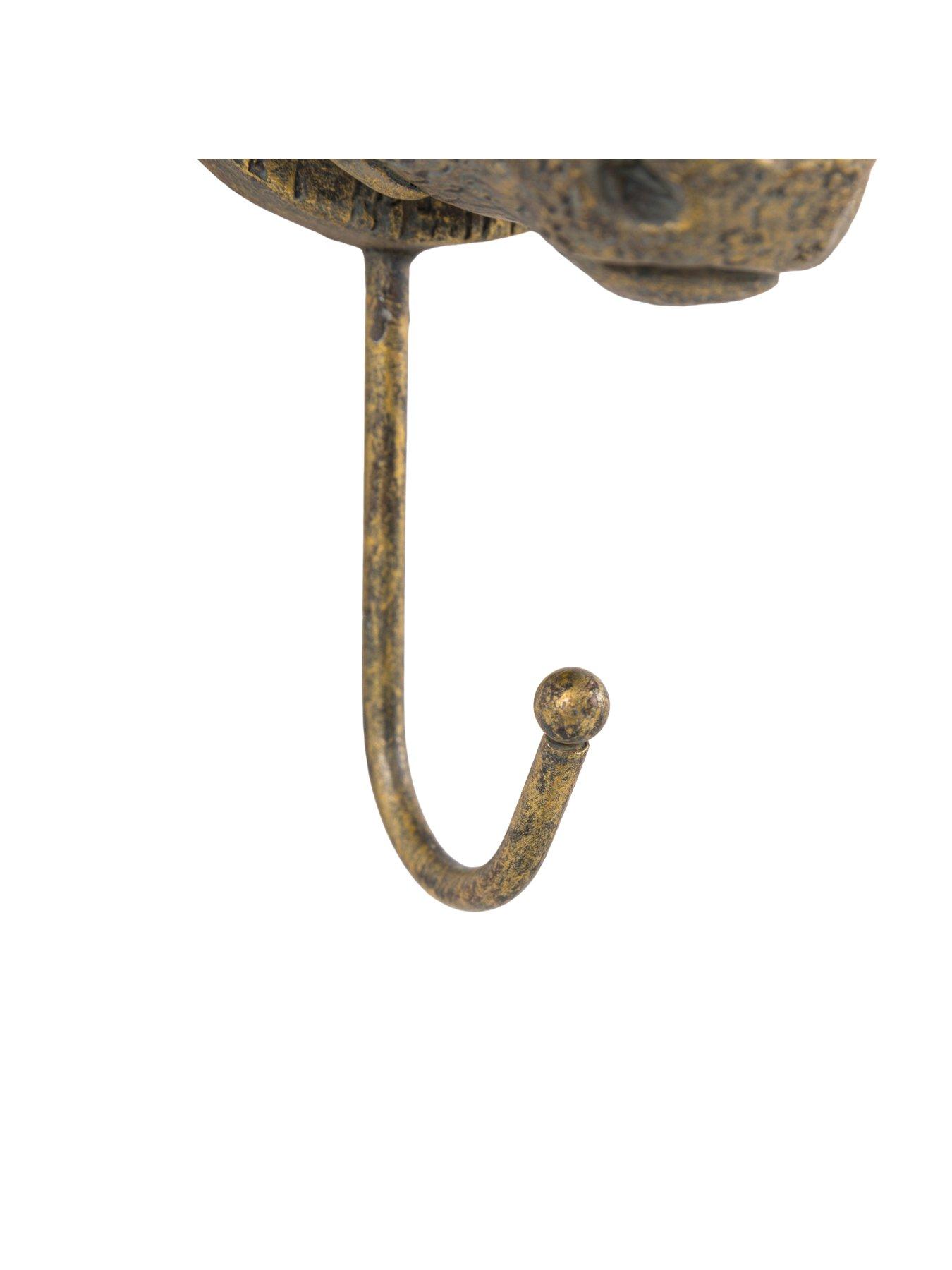 Image 4 of 4 of Gallery Direct Highland Cow Single Hook Bronze 120x80mm
