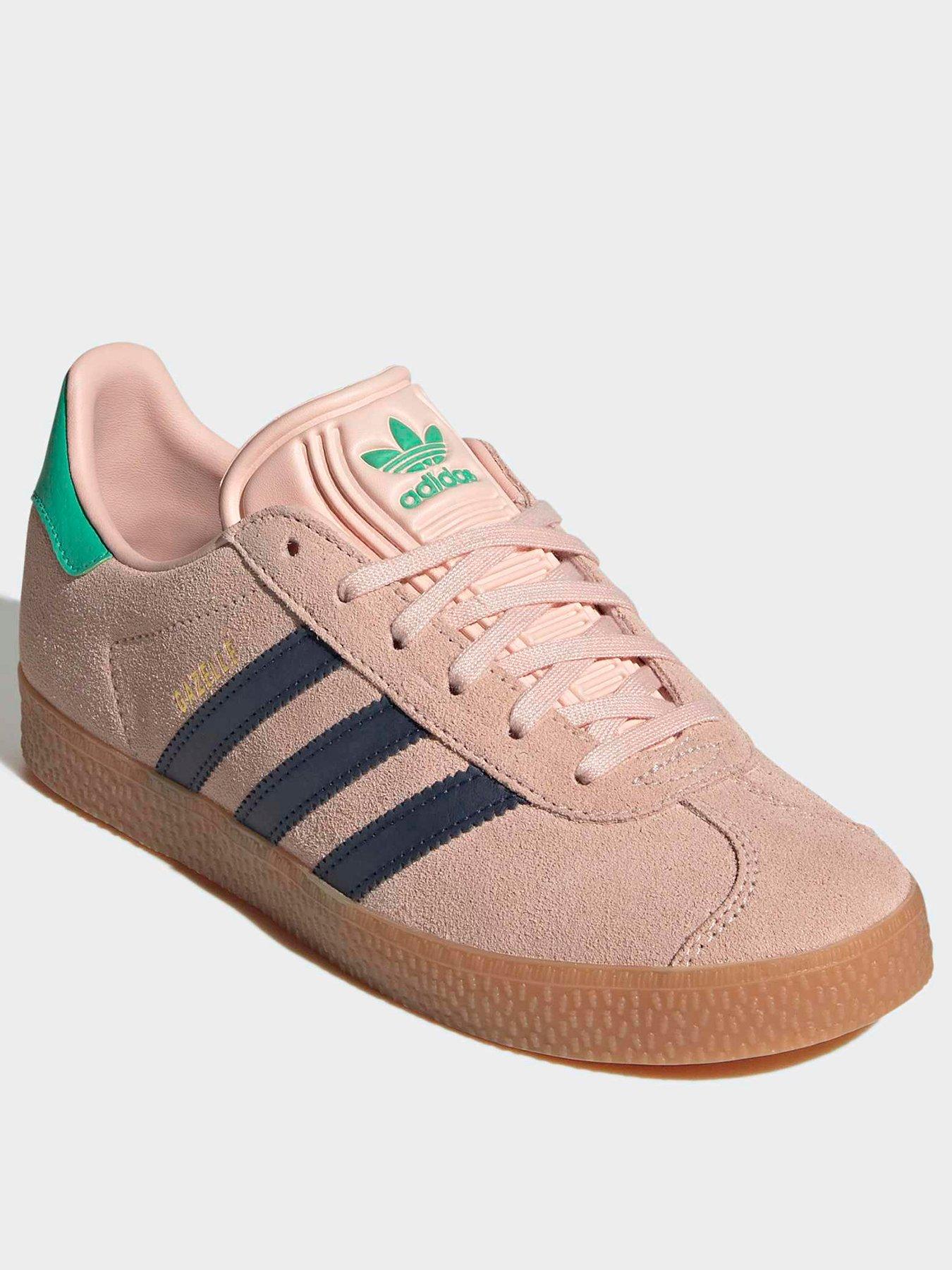 Image 2 of 7 of adidas Originals Junior Unisex Gazelle Trainers - Pink