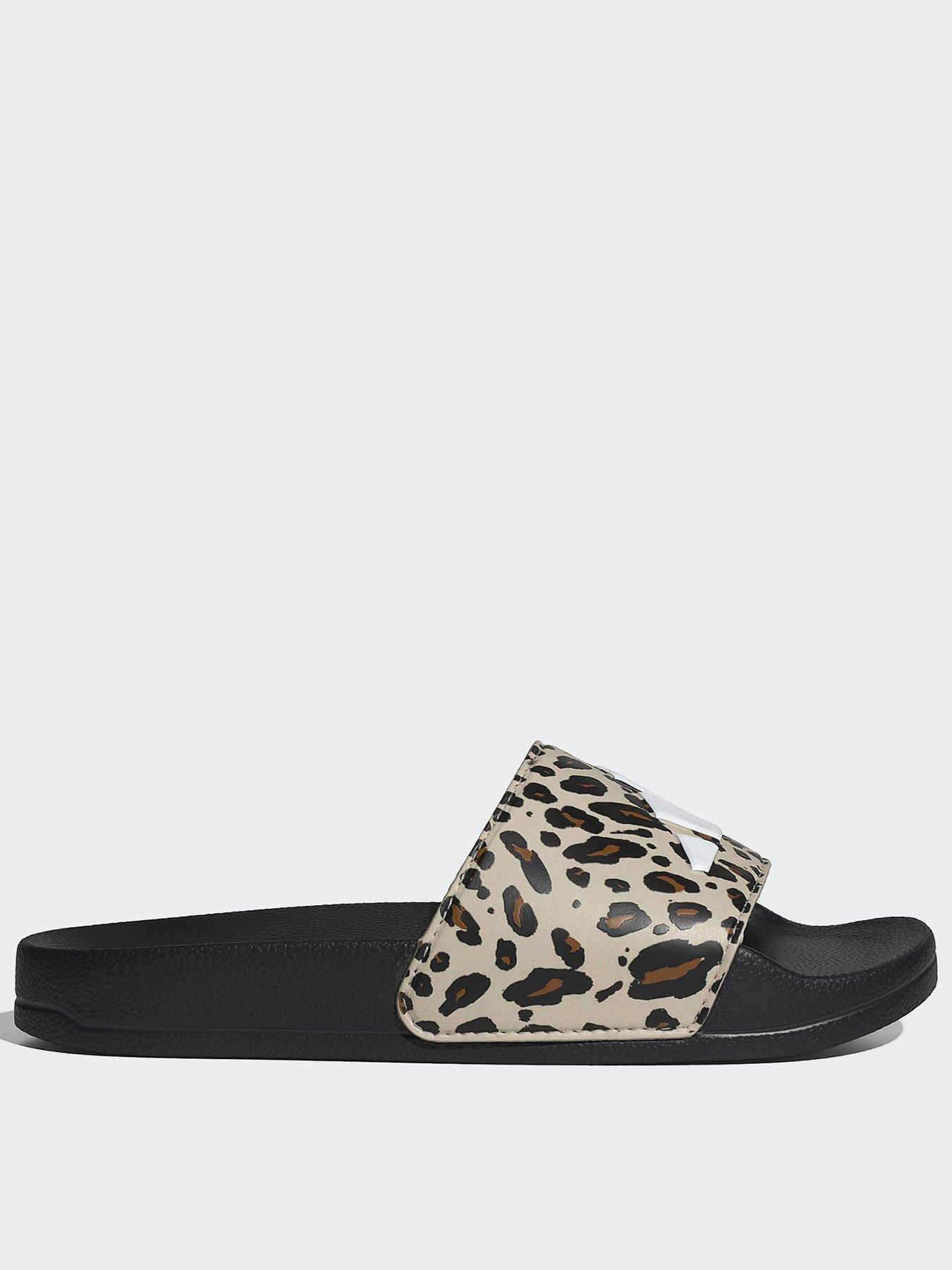adidas Sportswear Kids Girls Adilette Shower Logo - Beige