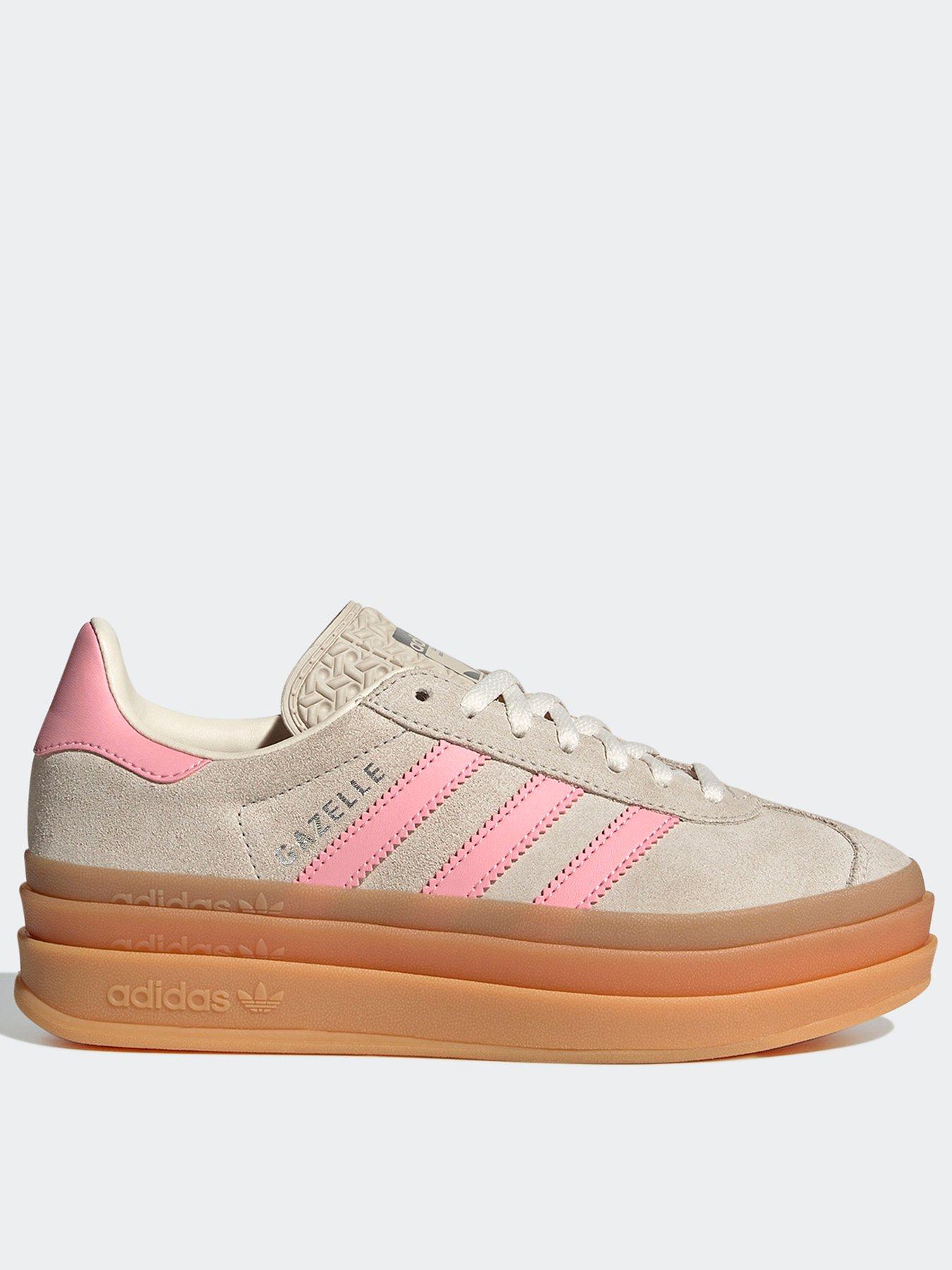 adidas gazelle silver green womens WMNS adidas Gazelle Bold Shoes Clear Sky JQ7776