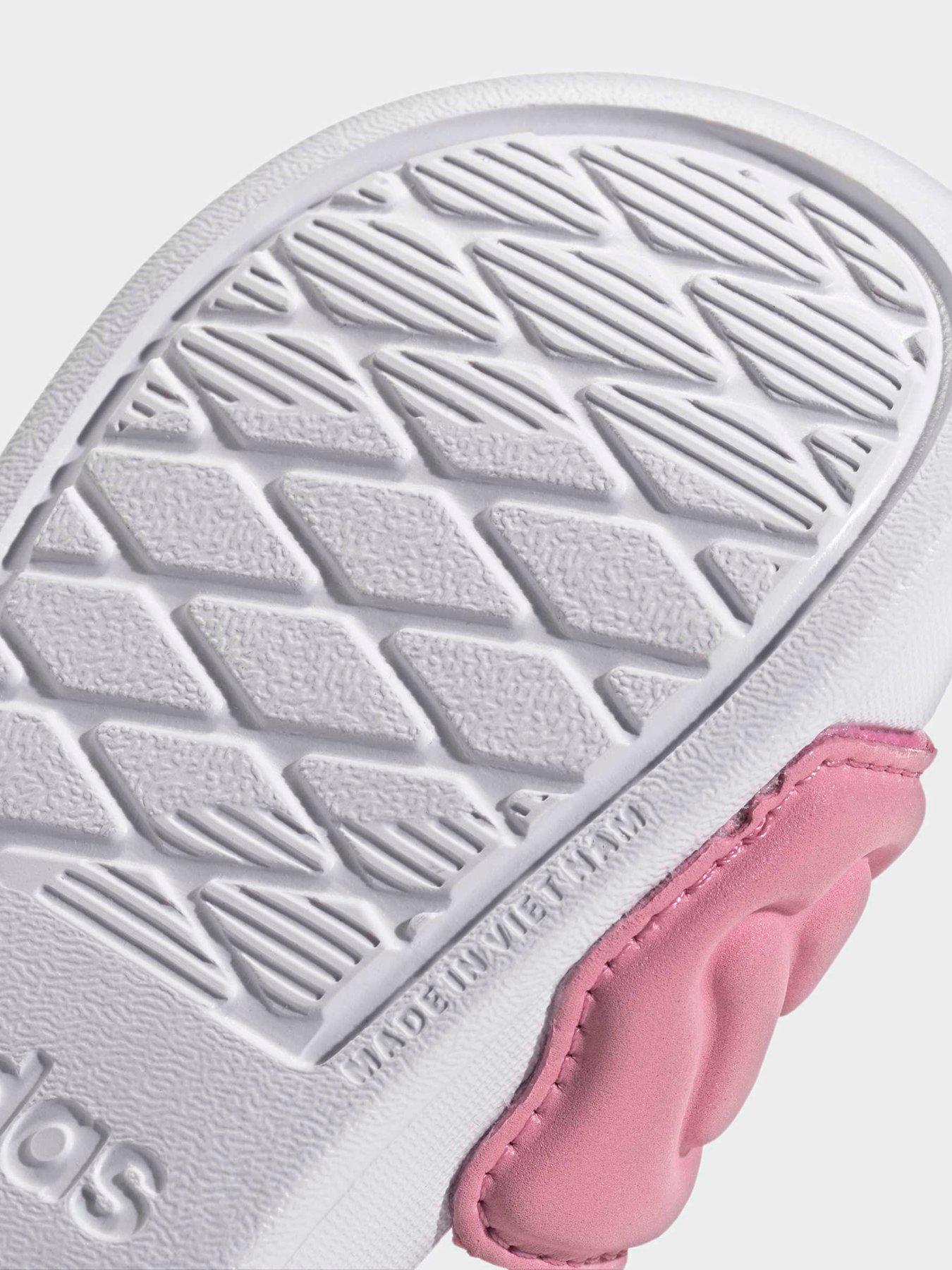 Image 7 of 7 of adidas Sportswear Infant Girls Adilette Estrap 2.0 Sandals - Pink