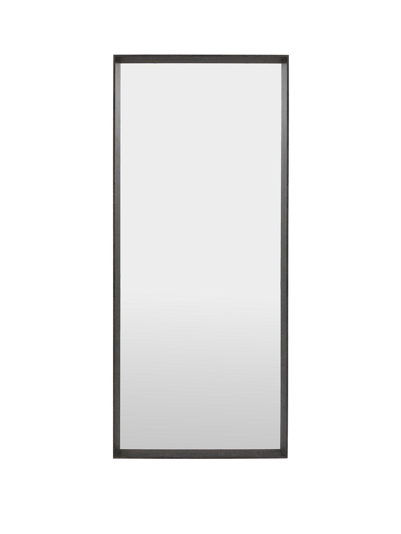 Image 2 of 5 of Gallery Direct Ashbury Leaner Mirror Black 1500x60x650mm