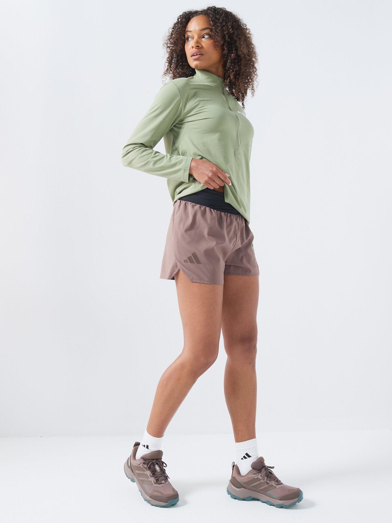 Image 3 of 5 of adidas Terrex Womens Xpr Walking Shorts - Brown