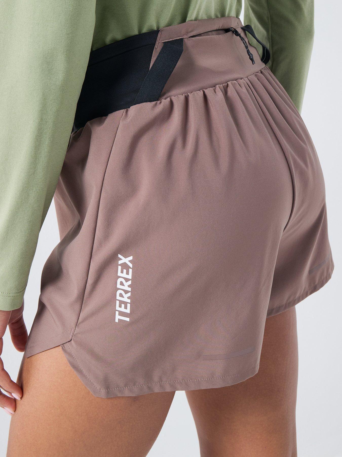 Image 5 of 5 of adidas Terrex Womens Xpr Walking Shorts - Brown
