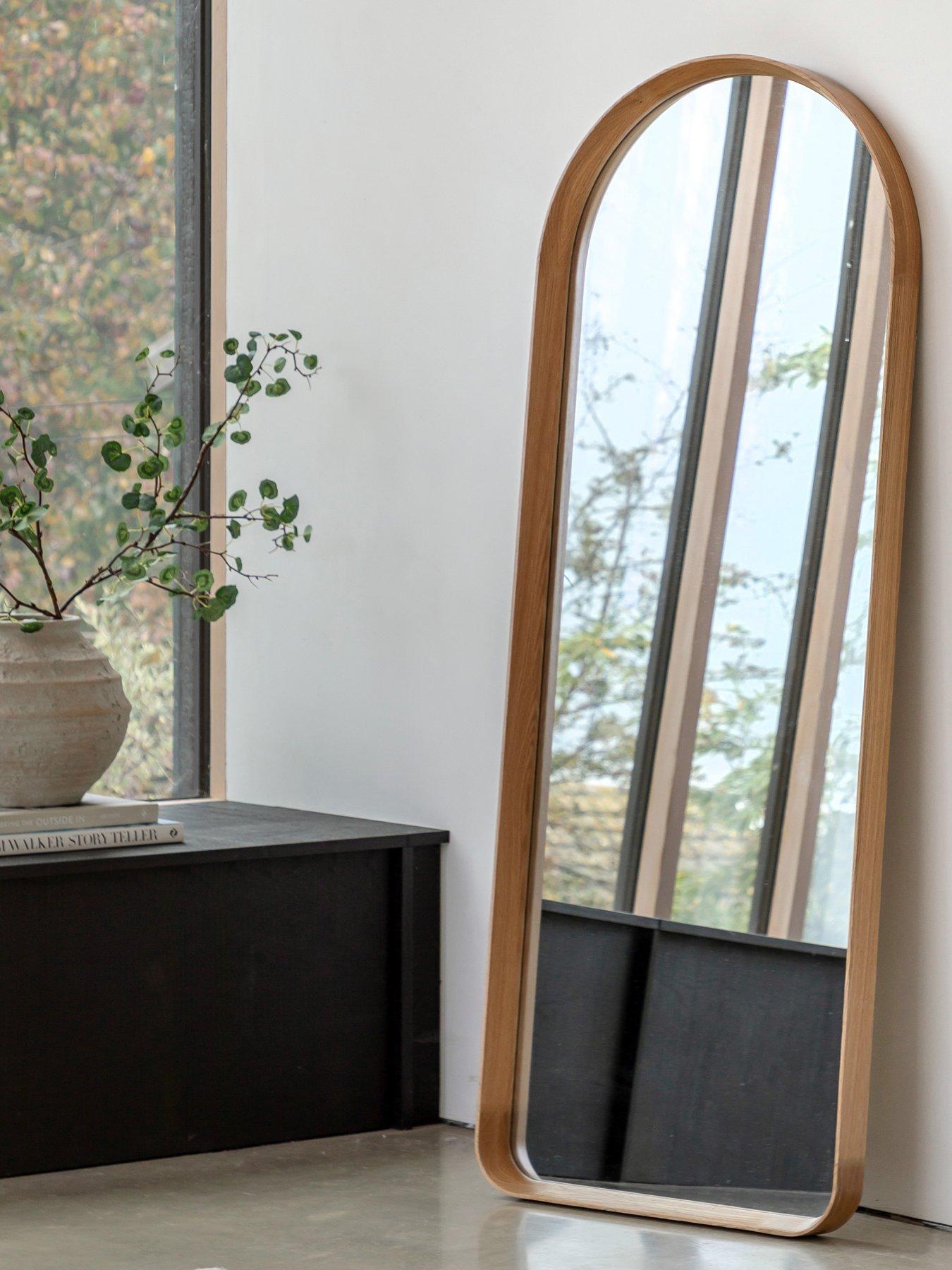 gallery-helsinki-arch-leaner-mirror-oak-600x60x1600mmfront