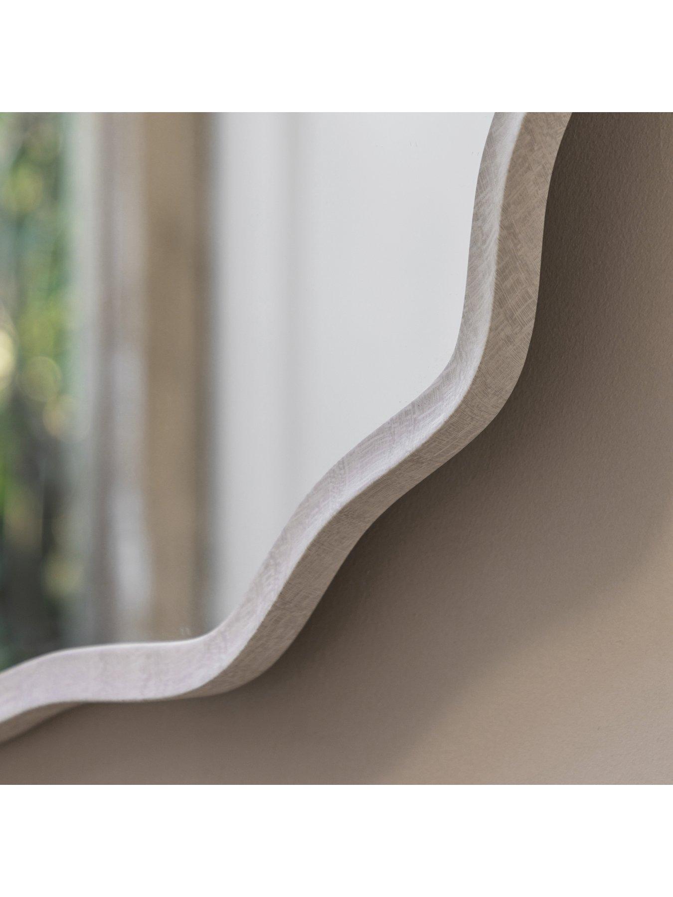 Image 3 of 4 of Gallery Monterey Wave Round Mirror Smoke 600x30x600mm