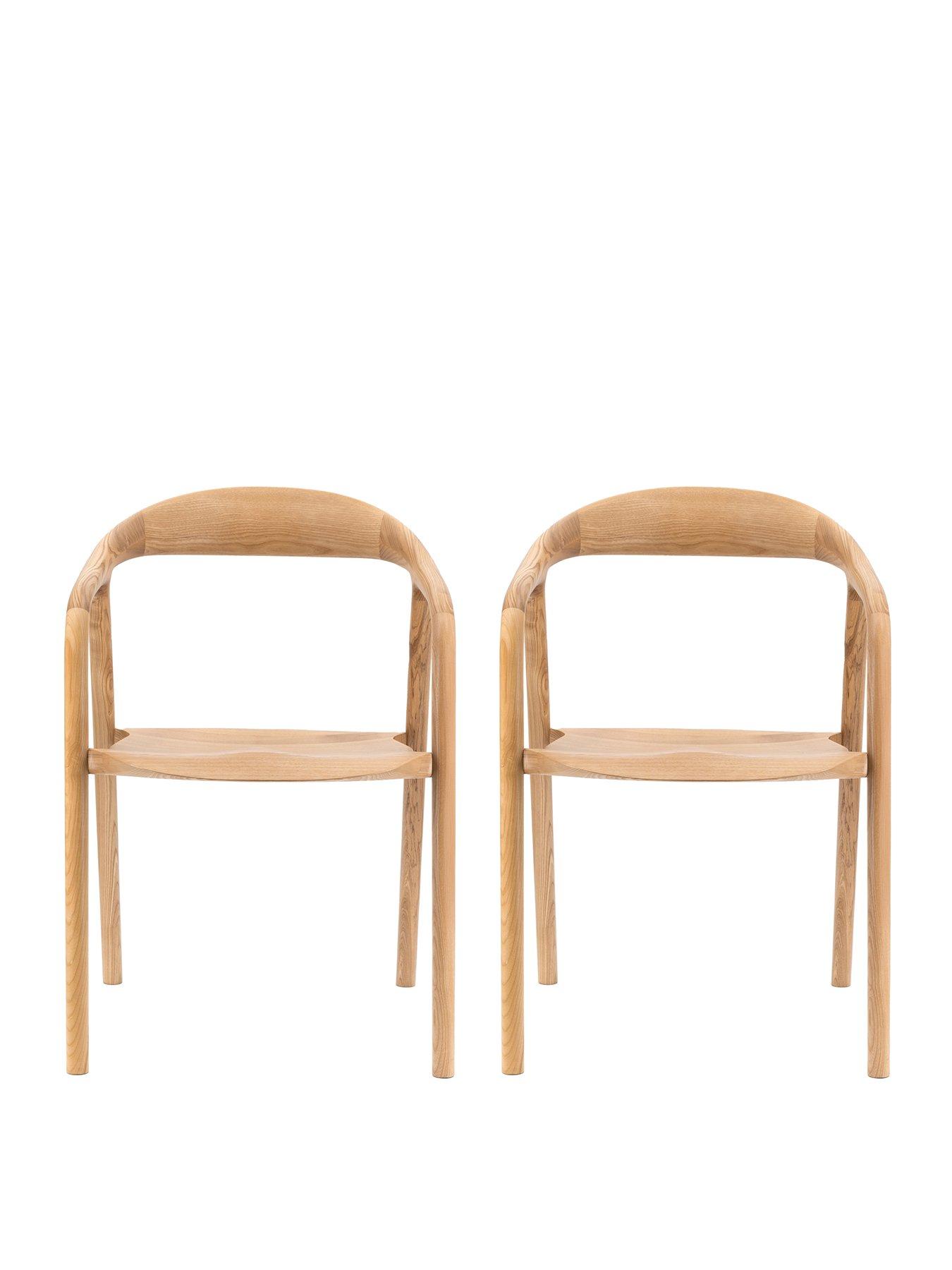 Image 1 of 4 of Gallery Direct Set Of 2 Madrid Dining Chairs