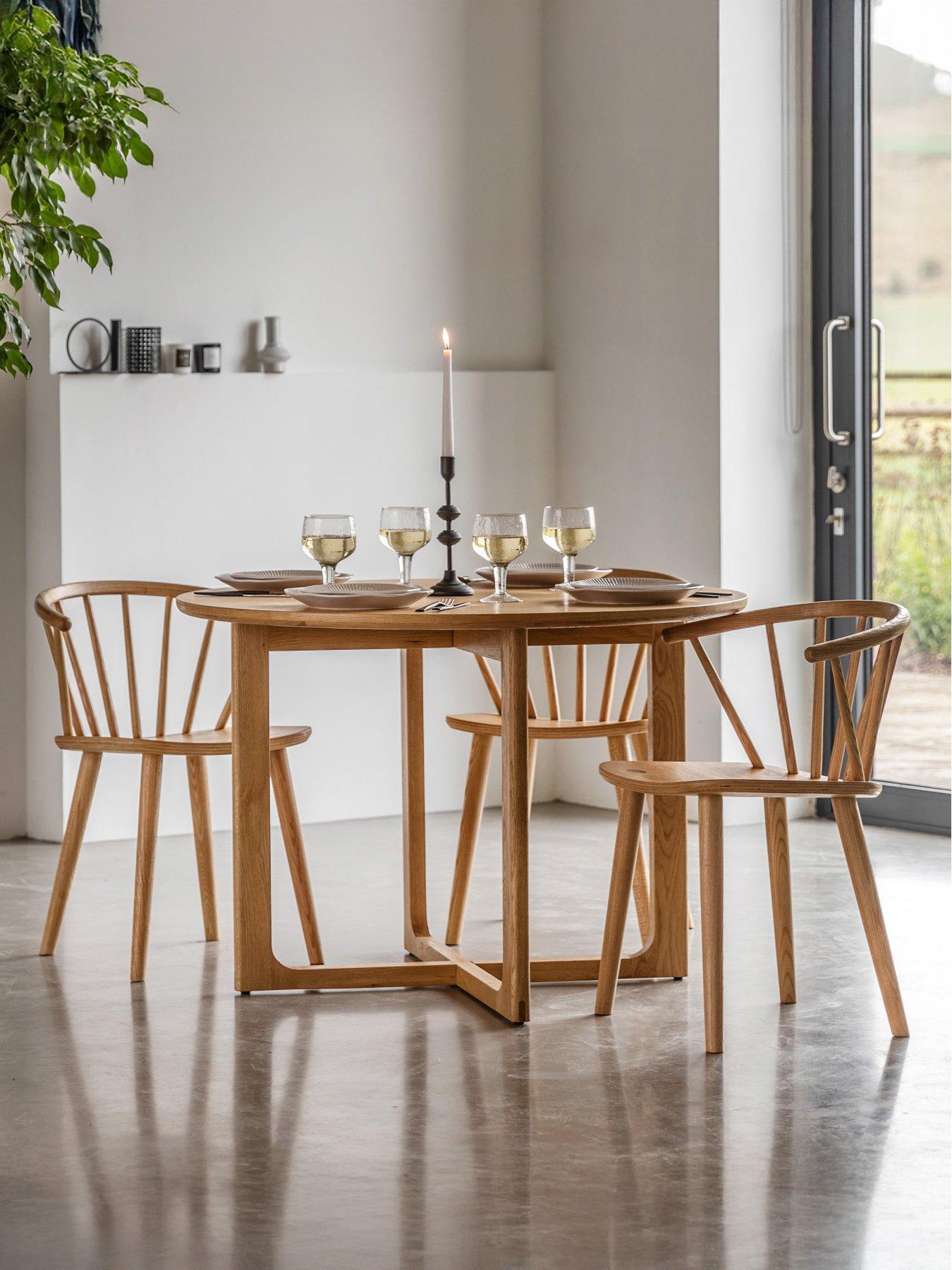 Image 1 of 5 of Gallery Direct Craft Round Dining Table Natural