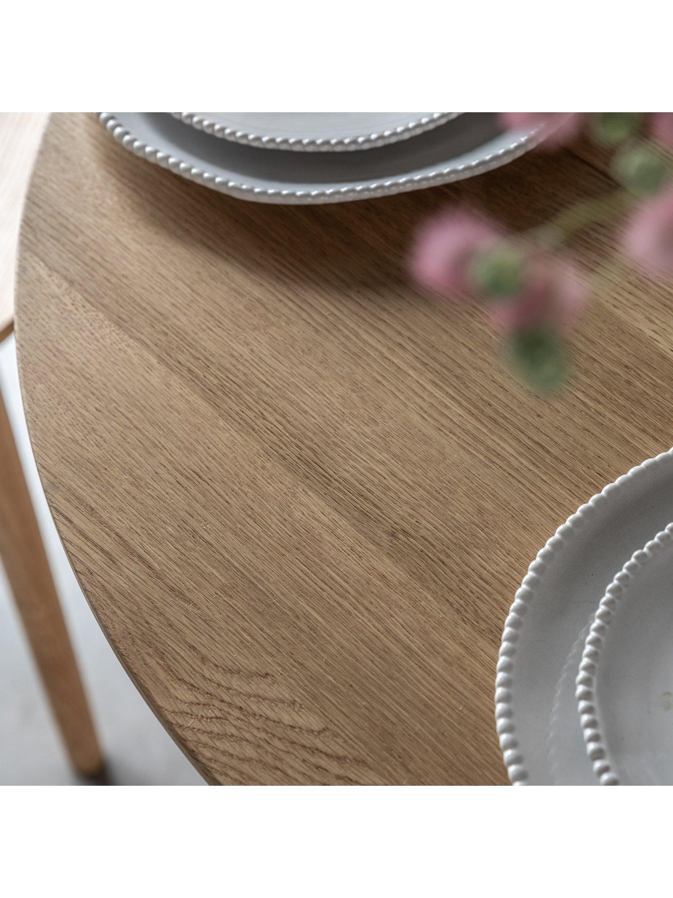 Image 3 of 4 of Gallery Direct Craft Folding Dining Table Natural