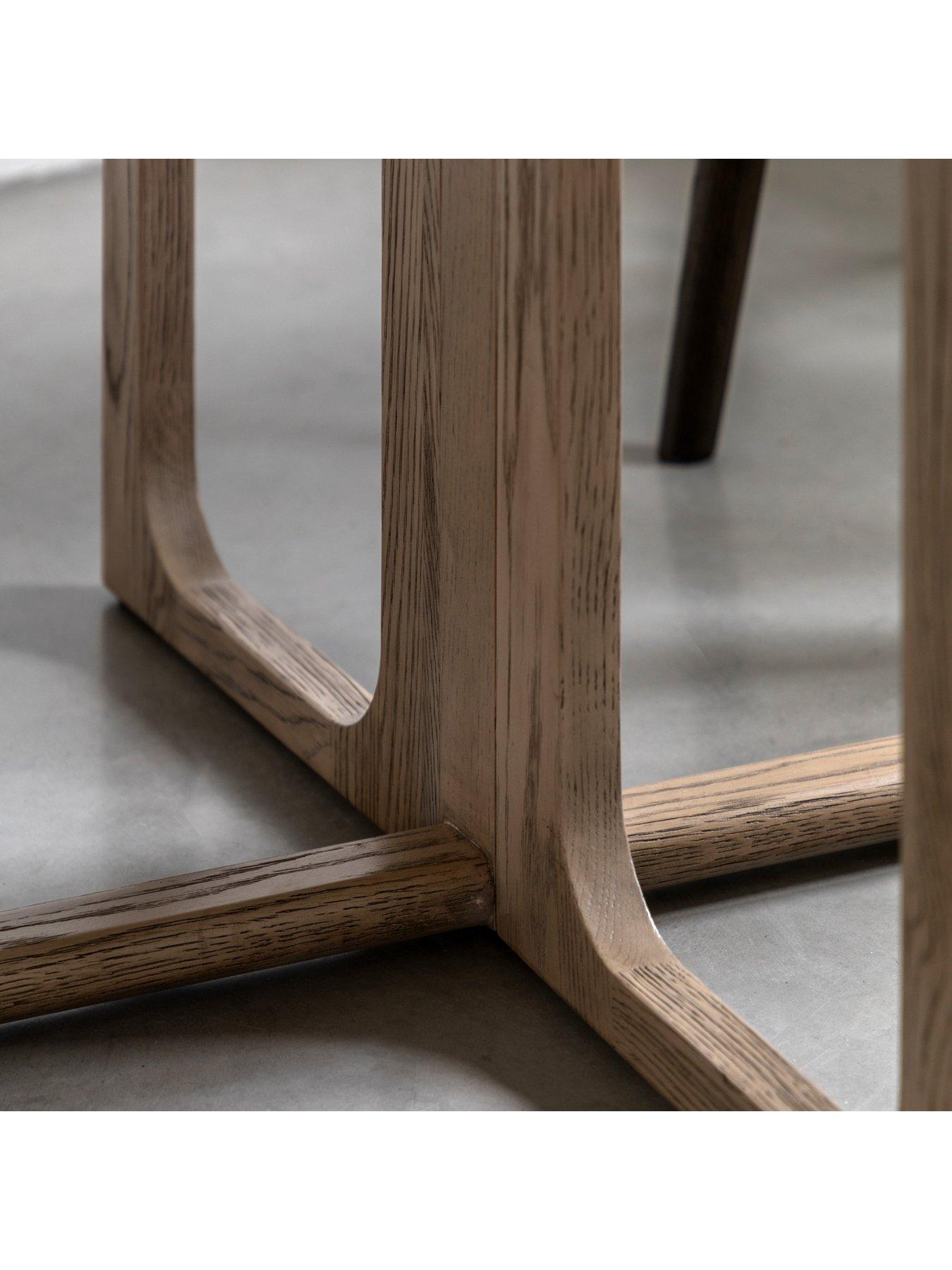 Image 4 of 4 of Gallery Direct Craft Folding Dining Table Smoked