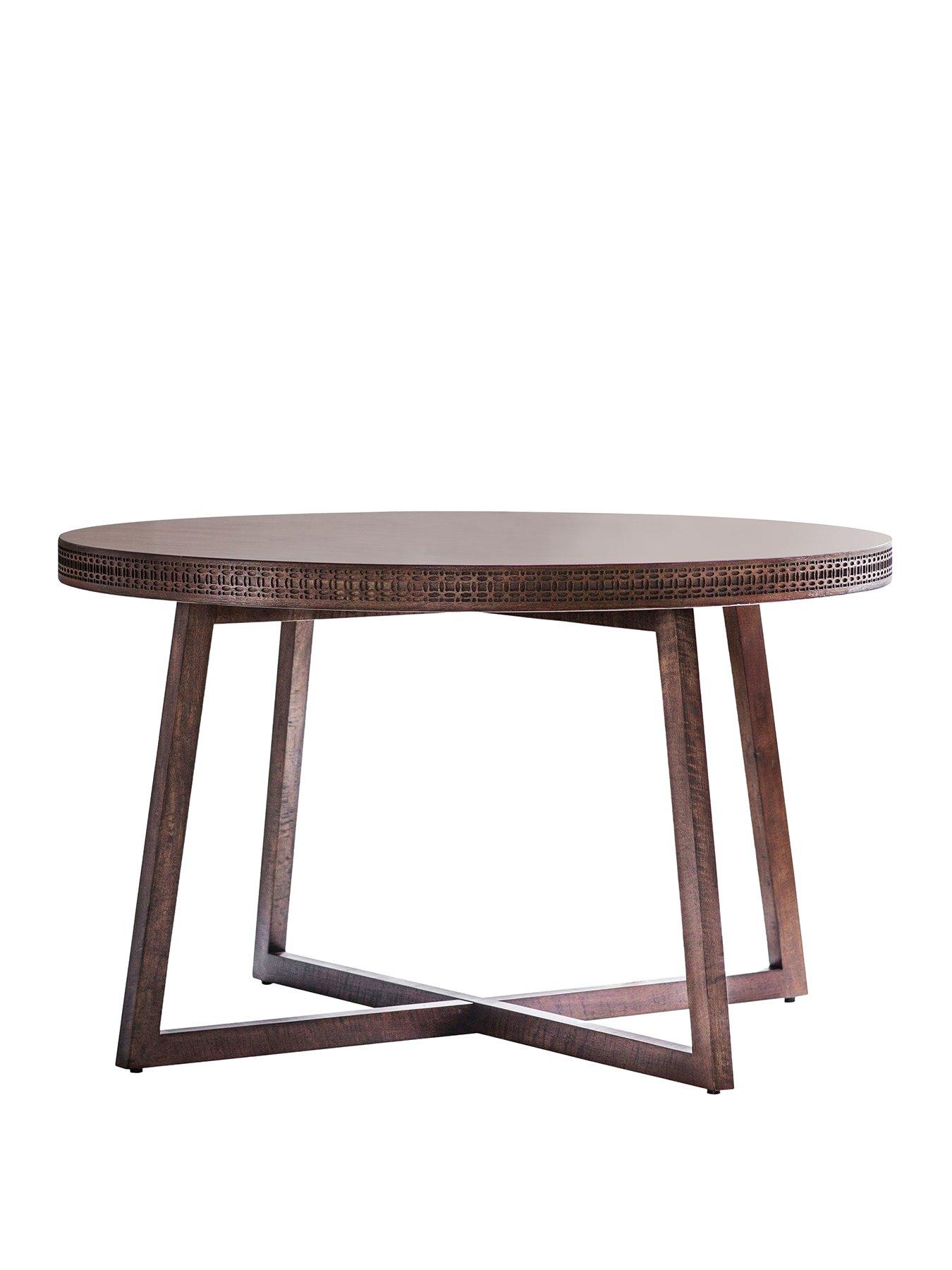 Image 2 of 4 of Gallery Direct Boho Retreat Round Dining Table