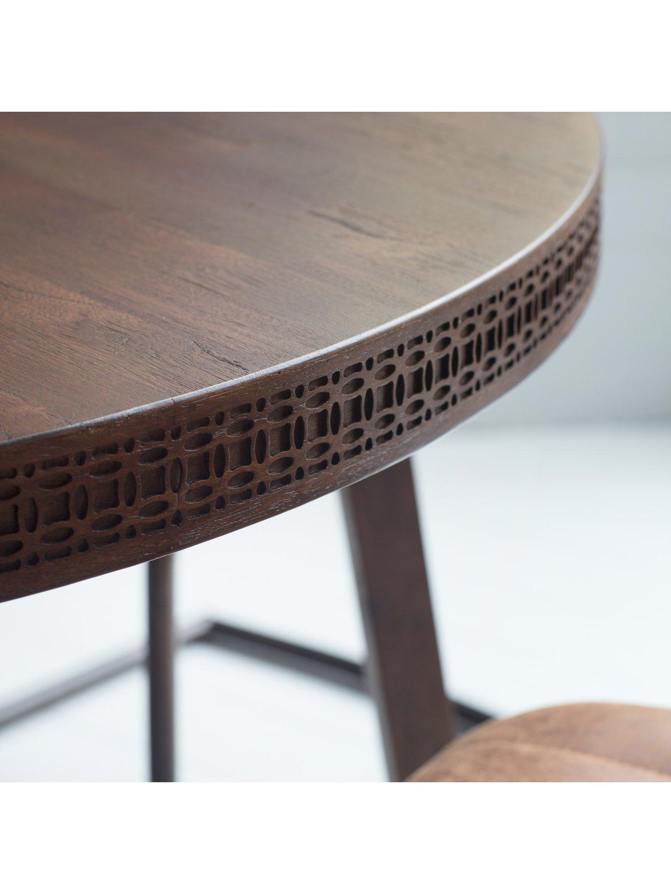 Image 3 of 4 of Gallery Direct Boho Retreat Round Dining Table