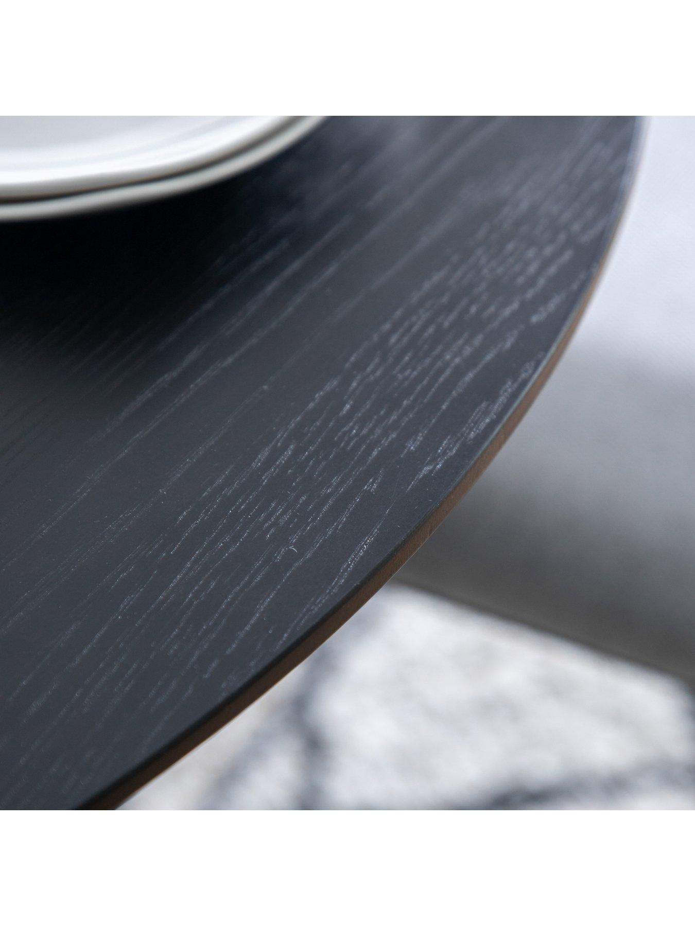 Image 4 of 4 of Gallery Direct Astley Round Dining Table Black