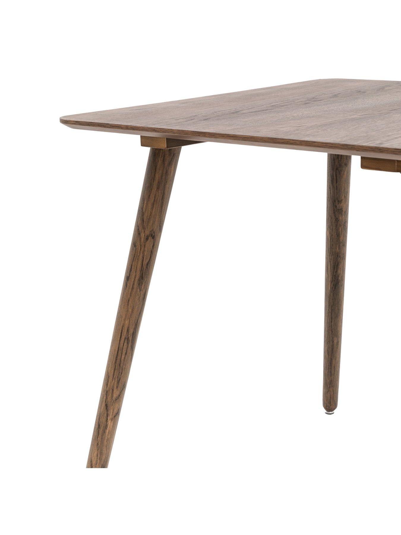 Image 6 of 6 of Gallery Direct Hatfield Square Dining Table Smoked