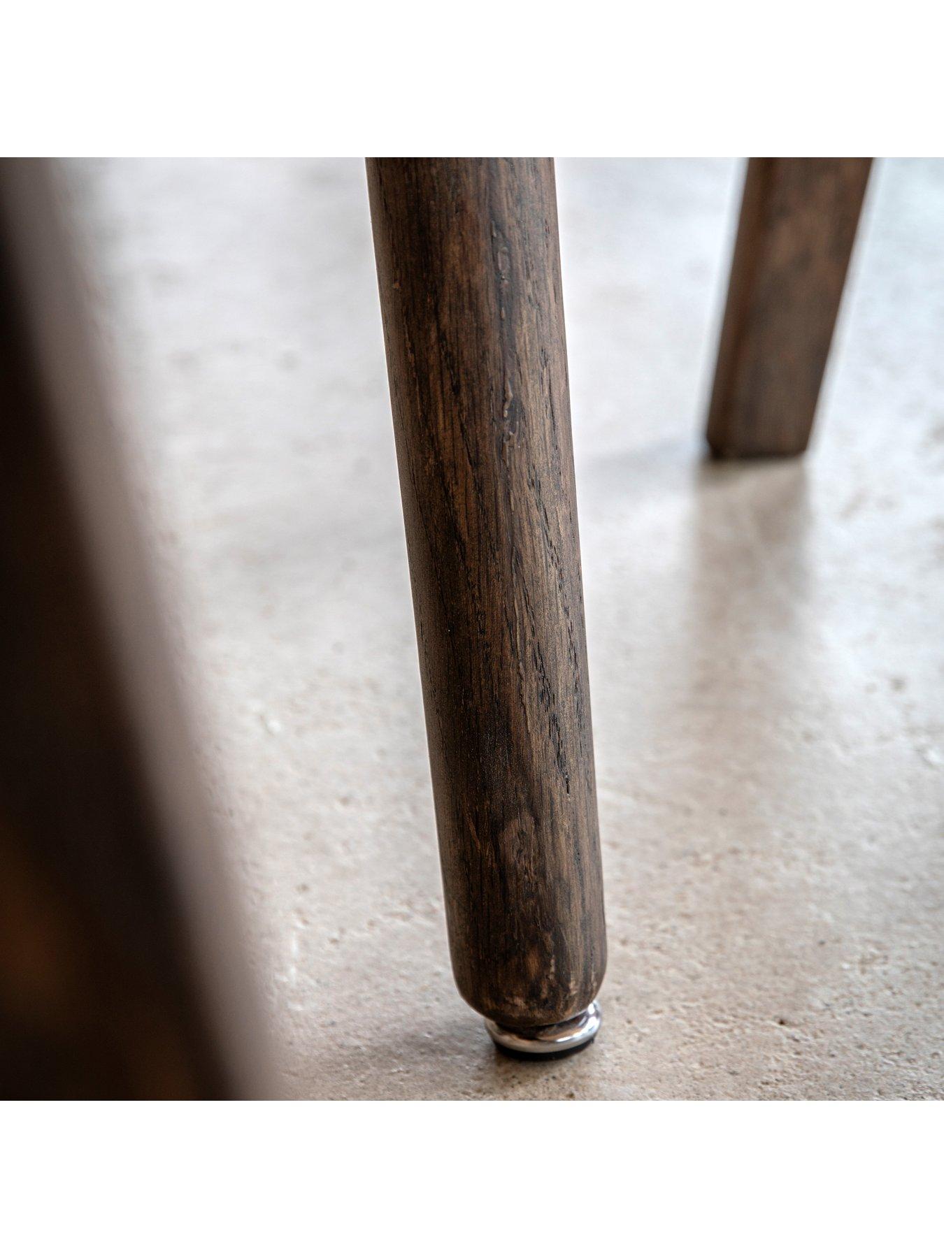 Image 4 of 6 of Gallery Direct Hatfield Round Dining Table Smoked