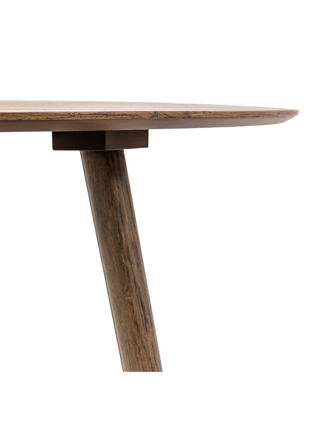 Image 5 of 6 of Gallery Direct Hatfield Round Dining Table Smoked
