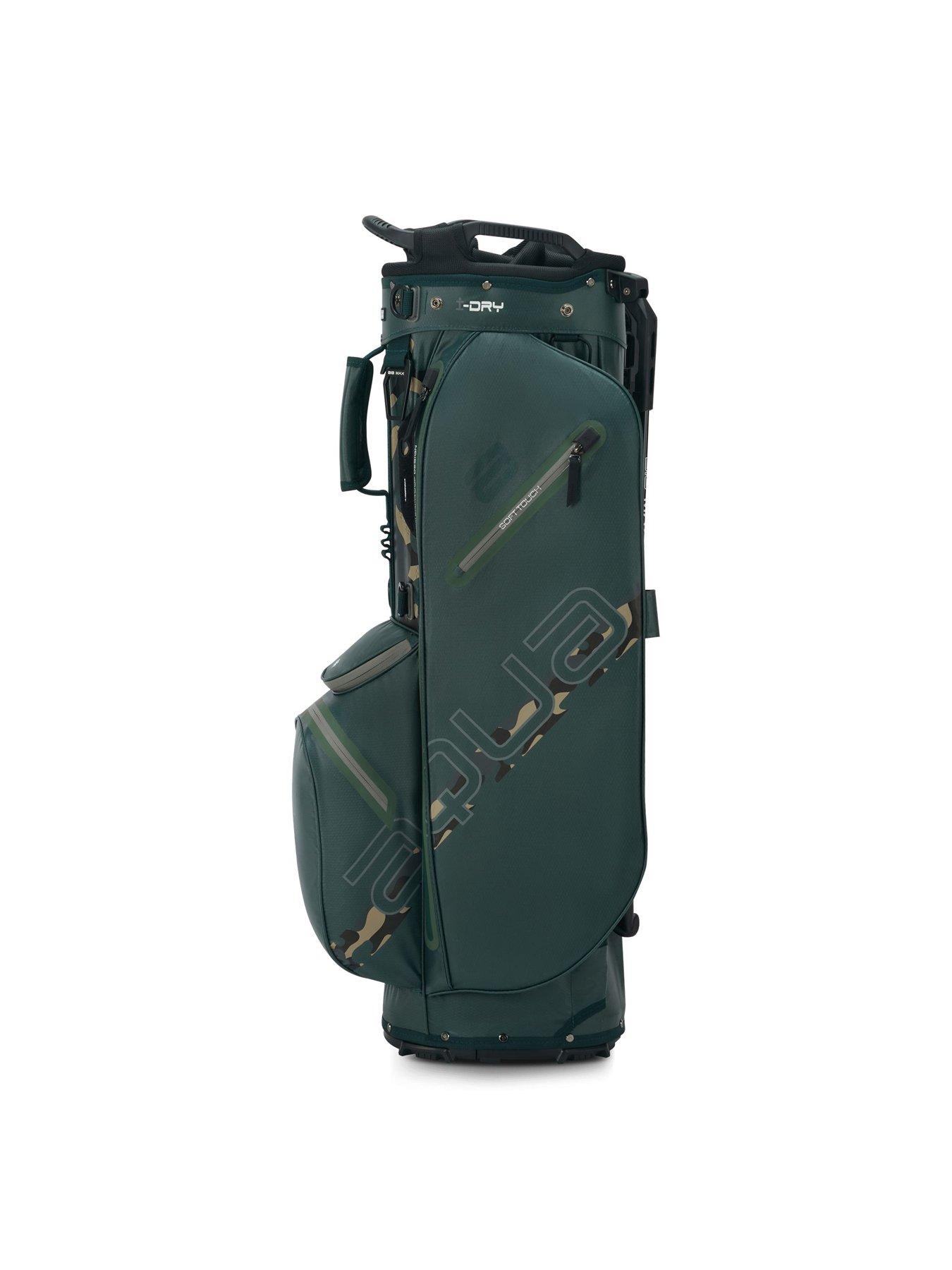 big-max-aqua-eight-h-stand-golf-bag-forest-green-black-camostillFront