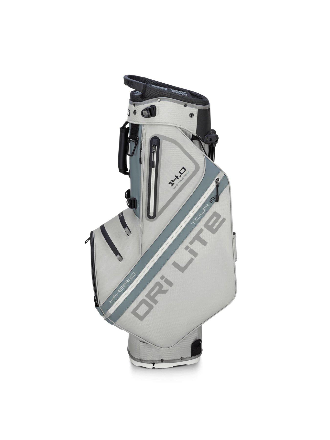big-max-dri-lite-hybrid-tour-2-golf-bag-silver-greystillFront