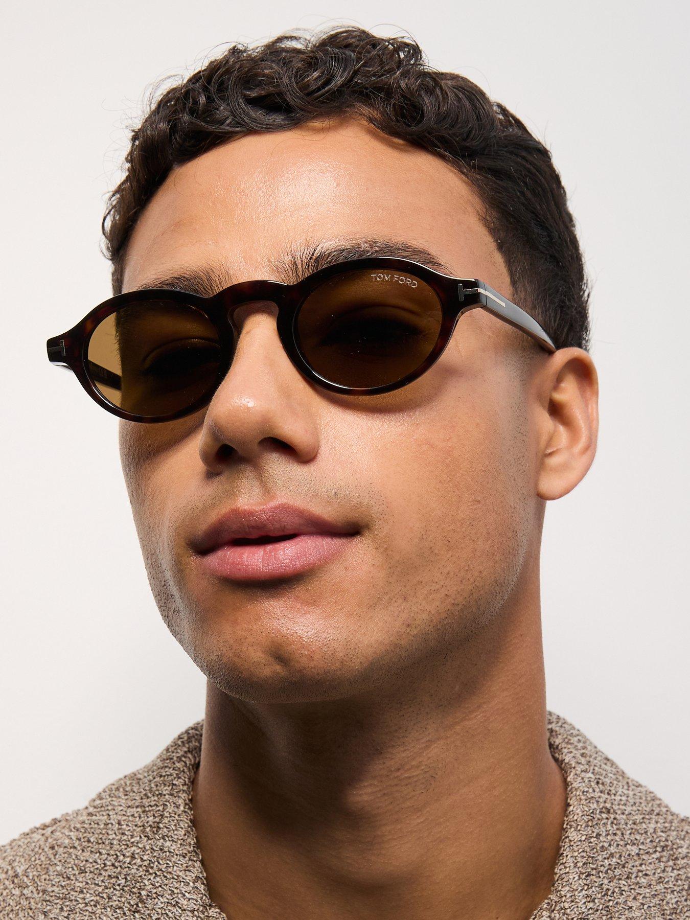 Tom Ford Tom Ford Aristotele Oval Sunglasses