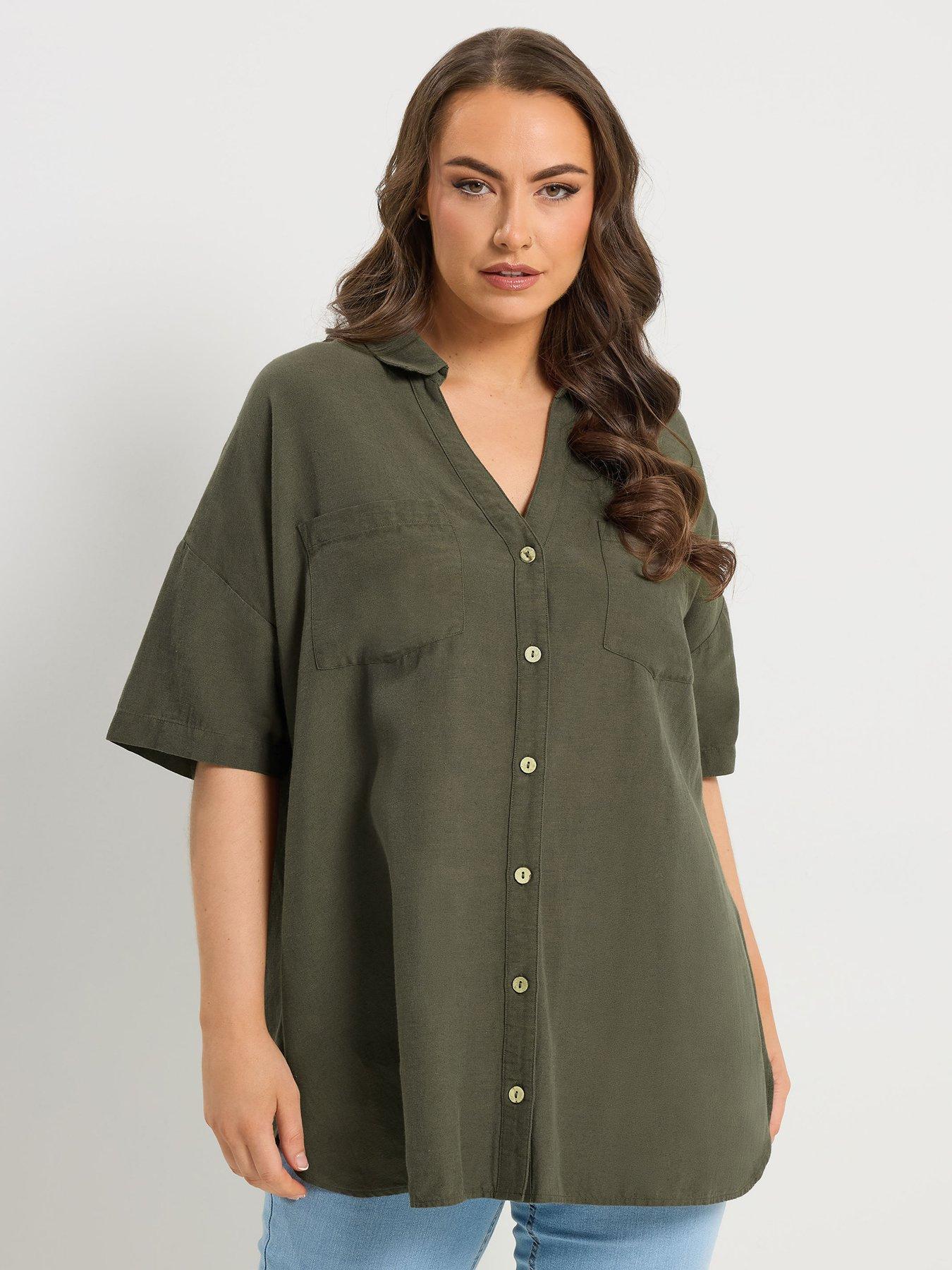 yours-curve-desert-shirt-greenfront